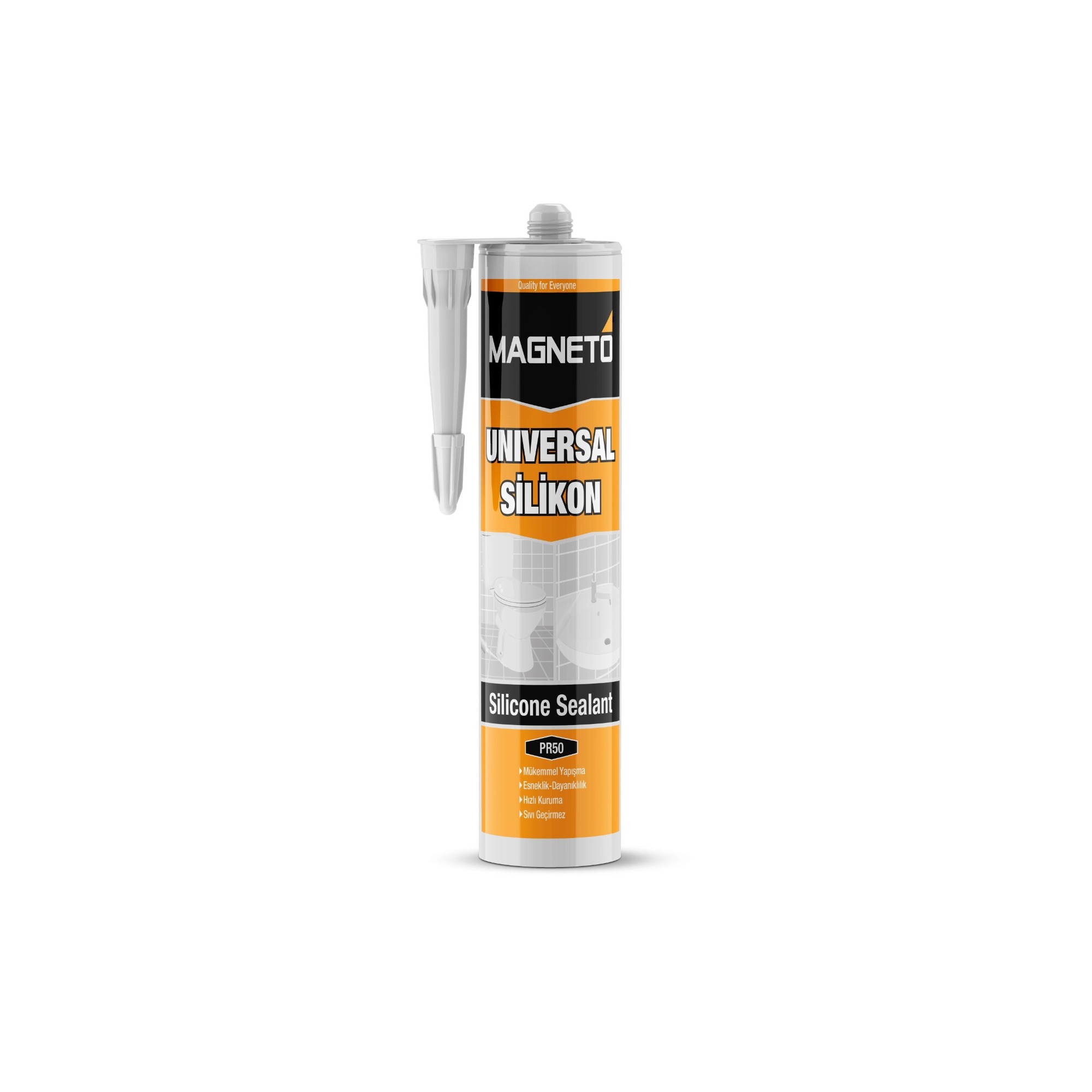 Magneto Silikon 280 Gr Siyah - 30'lu Paket