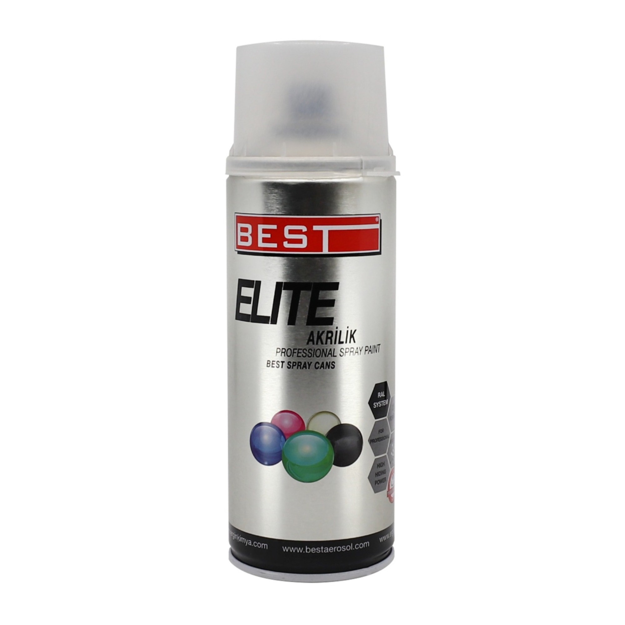 Best Sprey Boya Elite 400 Ml Ral1023 Trafik Sarı - 12'li Paket