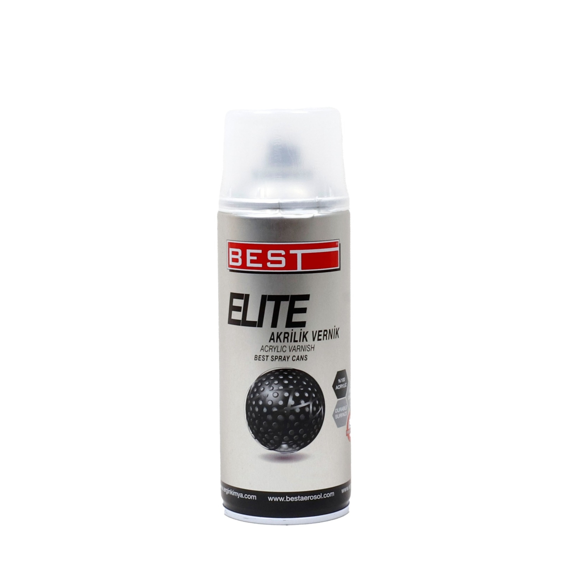 Best Sprey Akrilik Vernik Renksiz 400 Ml - 12'li Paket