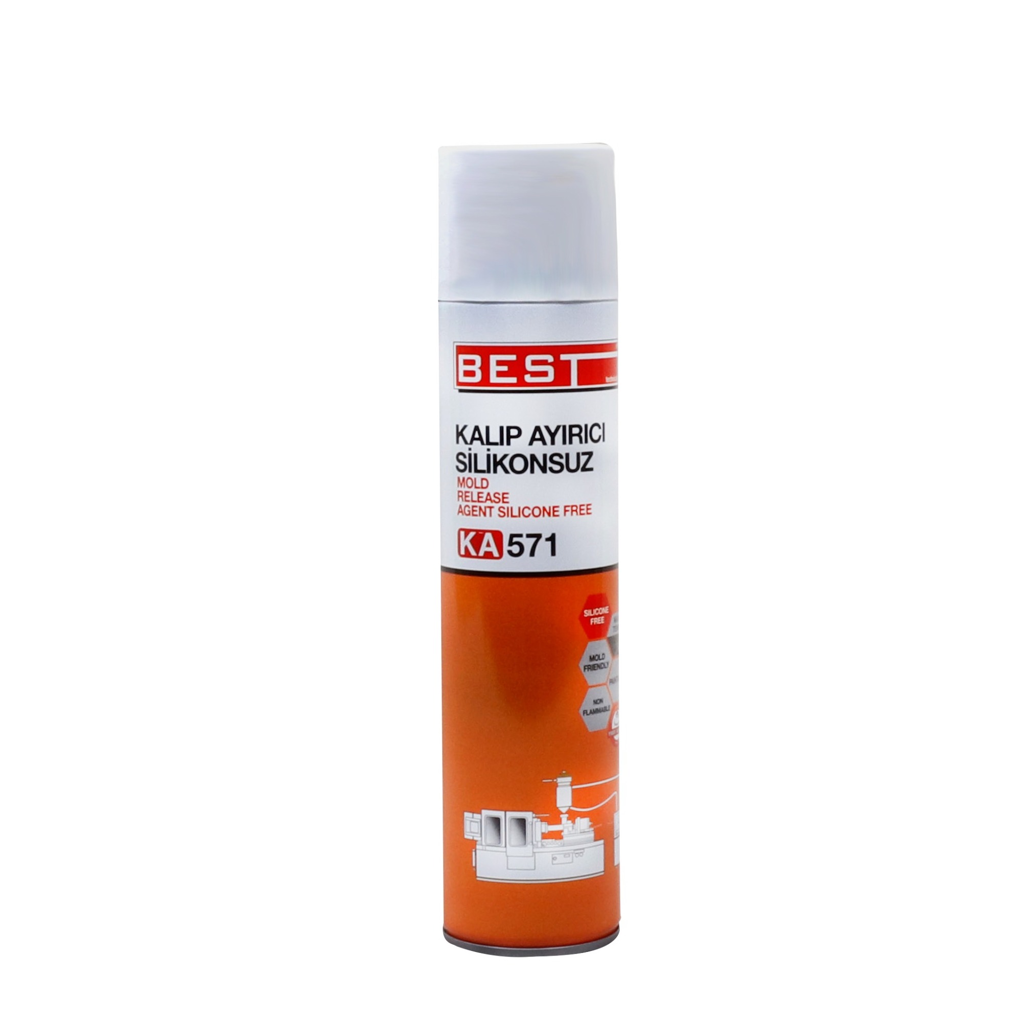 Best Kalıp Ayırıcı Silikon Free 400 Ml Ka571 - 20'li Paket
