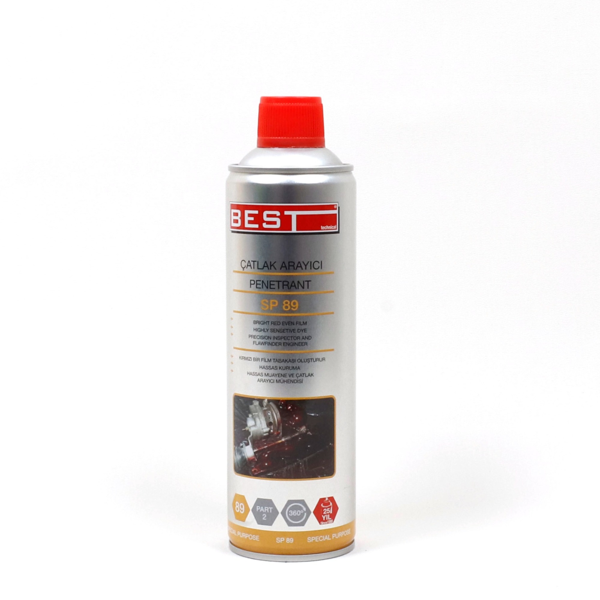 Best Çatlak Arayıcı Penentrant Sprey Sp89 - 12'li Paket