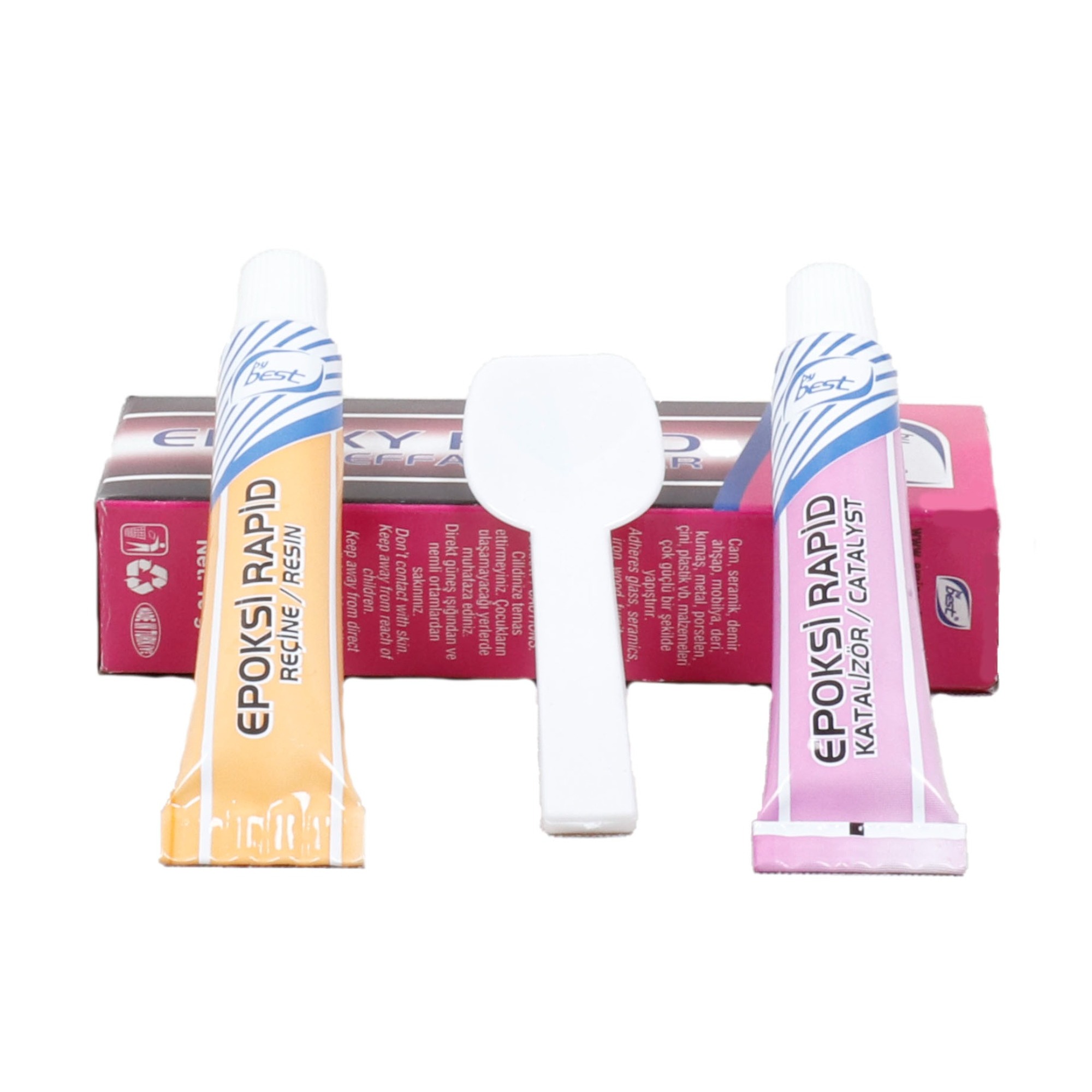 Bybest Epoksi Rapid Yapıştırıcı 16 Gr - 12'li Paket