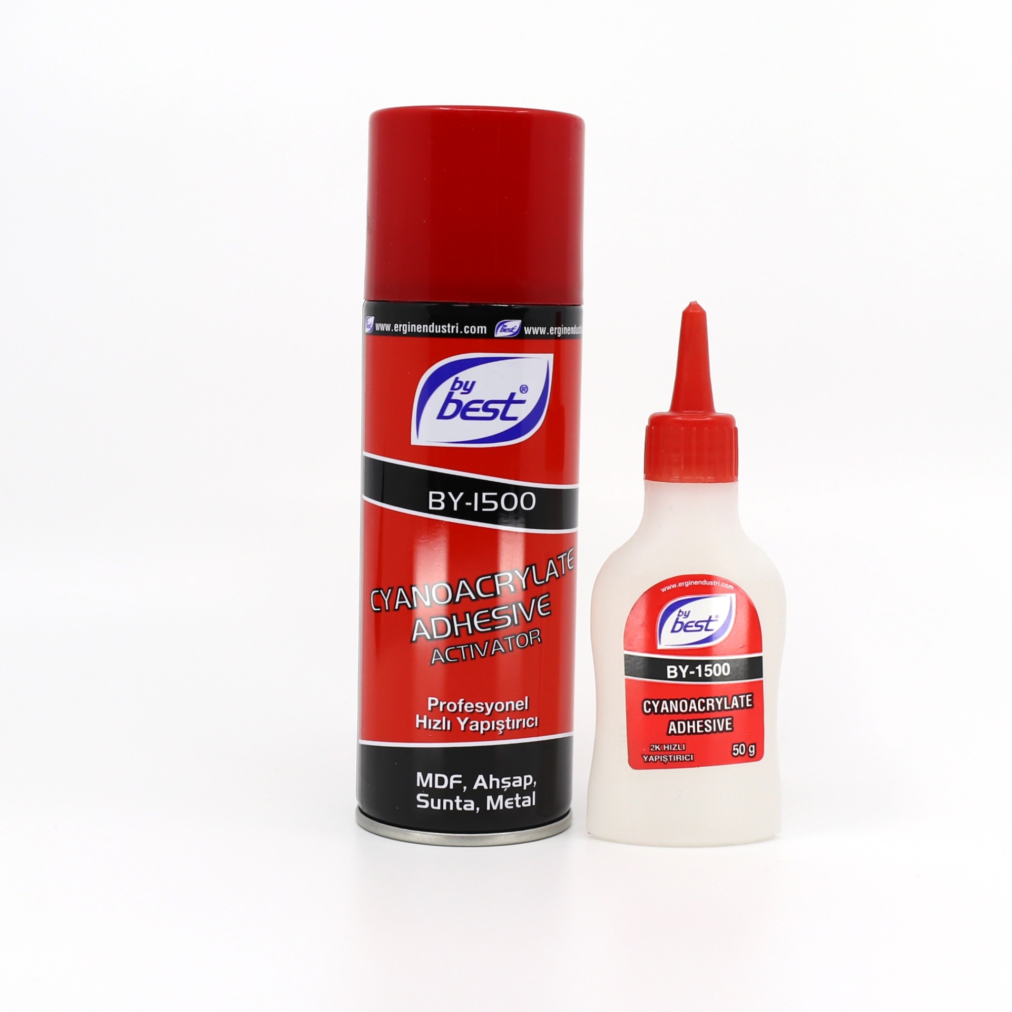 Bybest Mdf Hızlı Yapıştırıcı 200 Ml+50 Gr - 24'lü Paket