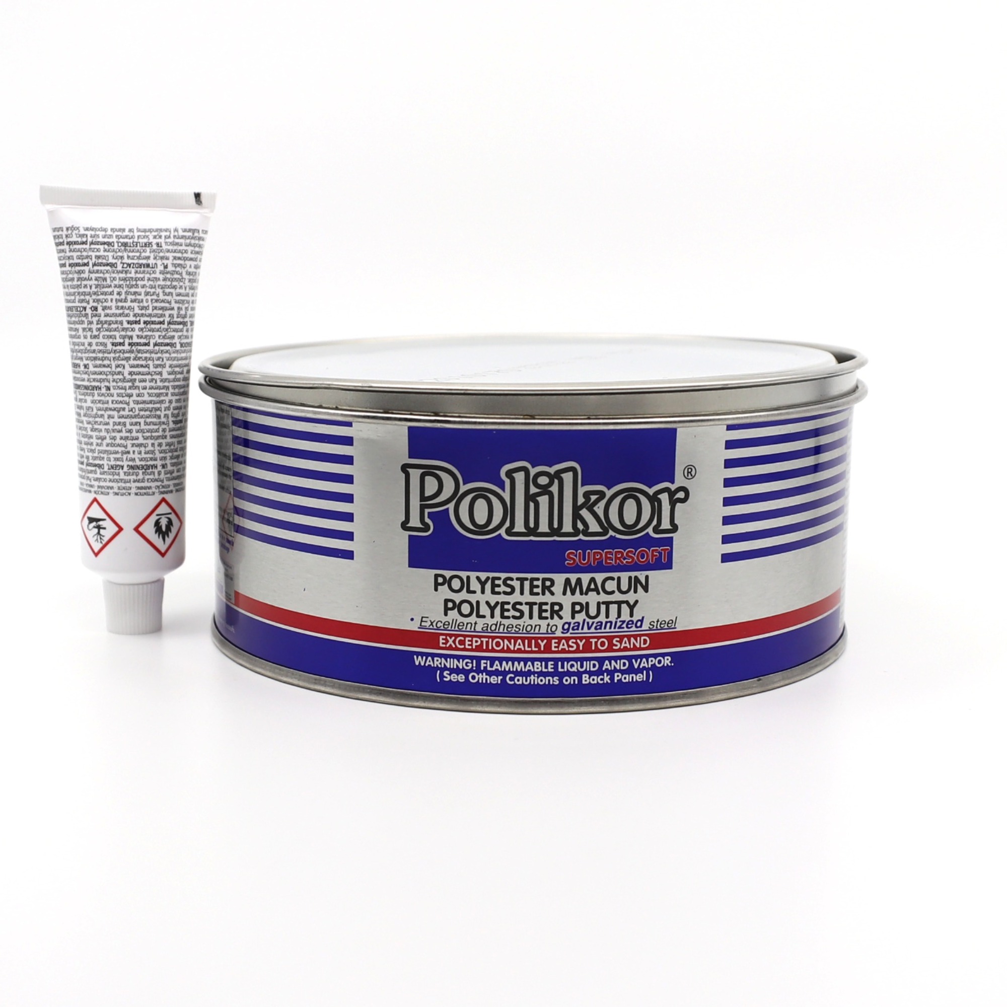 Polikor Süper Soft Çelik Macun 2700 Gr - 6'lı Paket