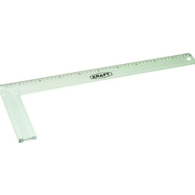 Kraft Alüminyum Marangoz Gönye 30 Cm - 6'lı Paket