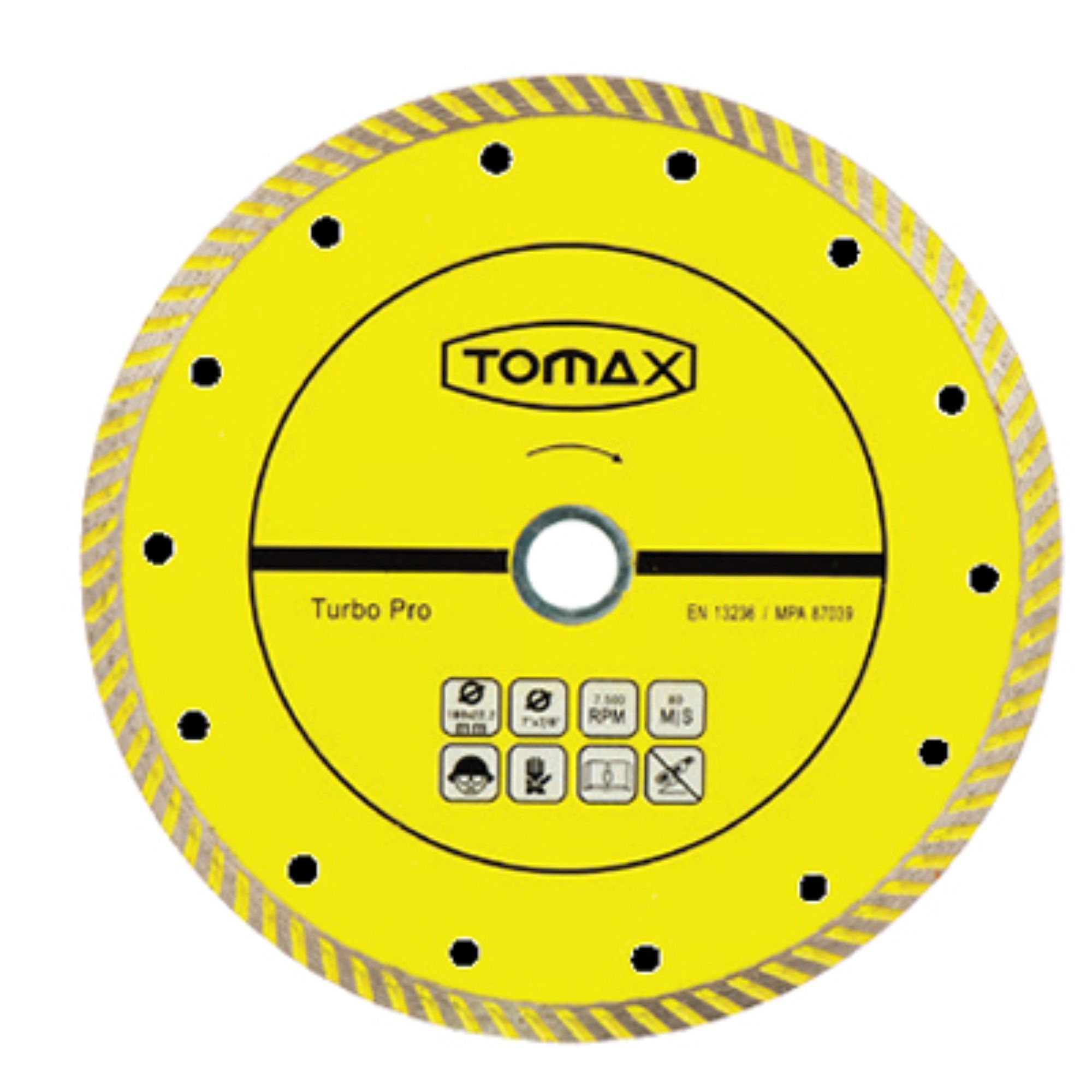 Tomax Turbo Elmas Kesici 230x2.4x22 - 5'li Paket