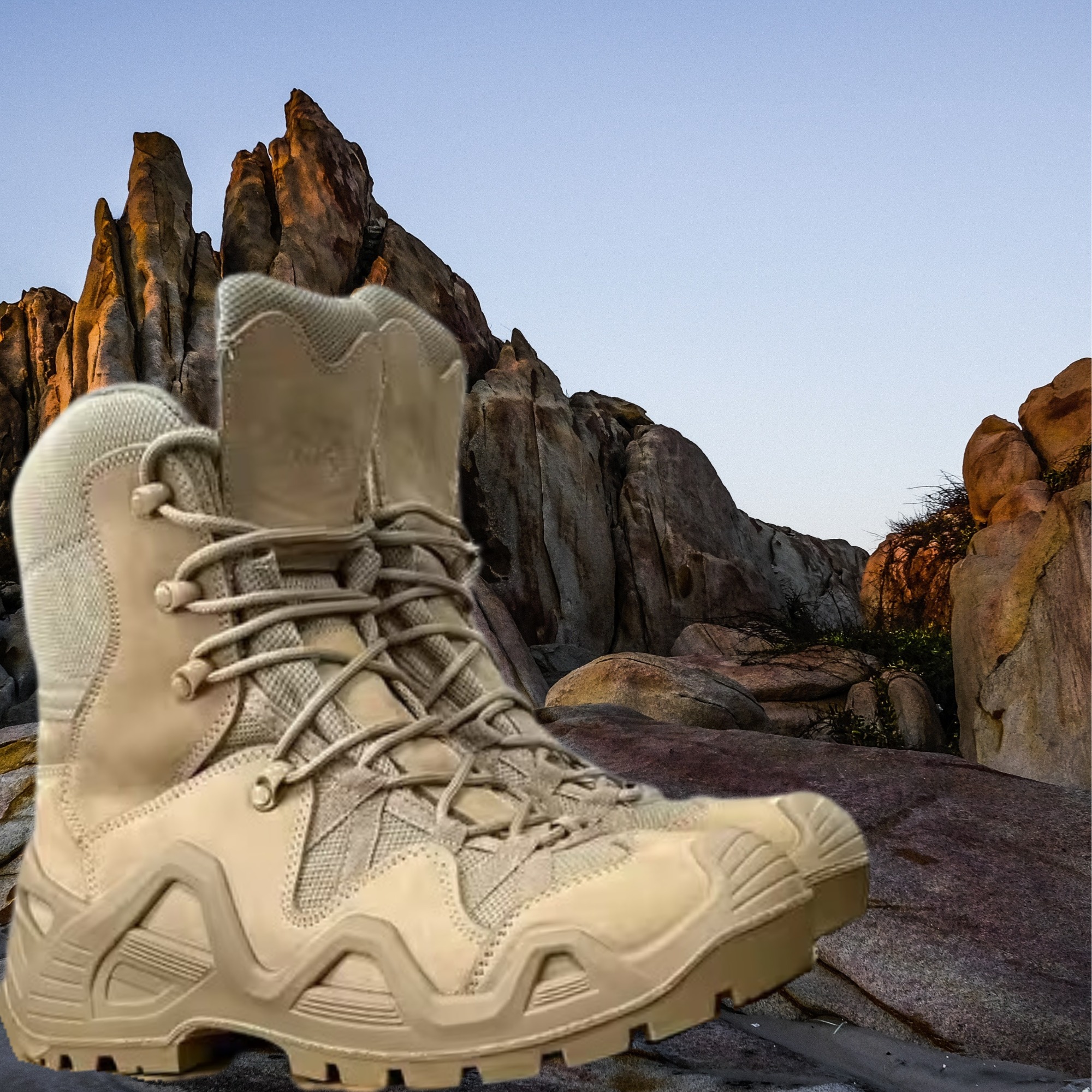 Pars 103 Power Outdoor Bot Uzun Bej No:44