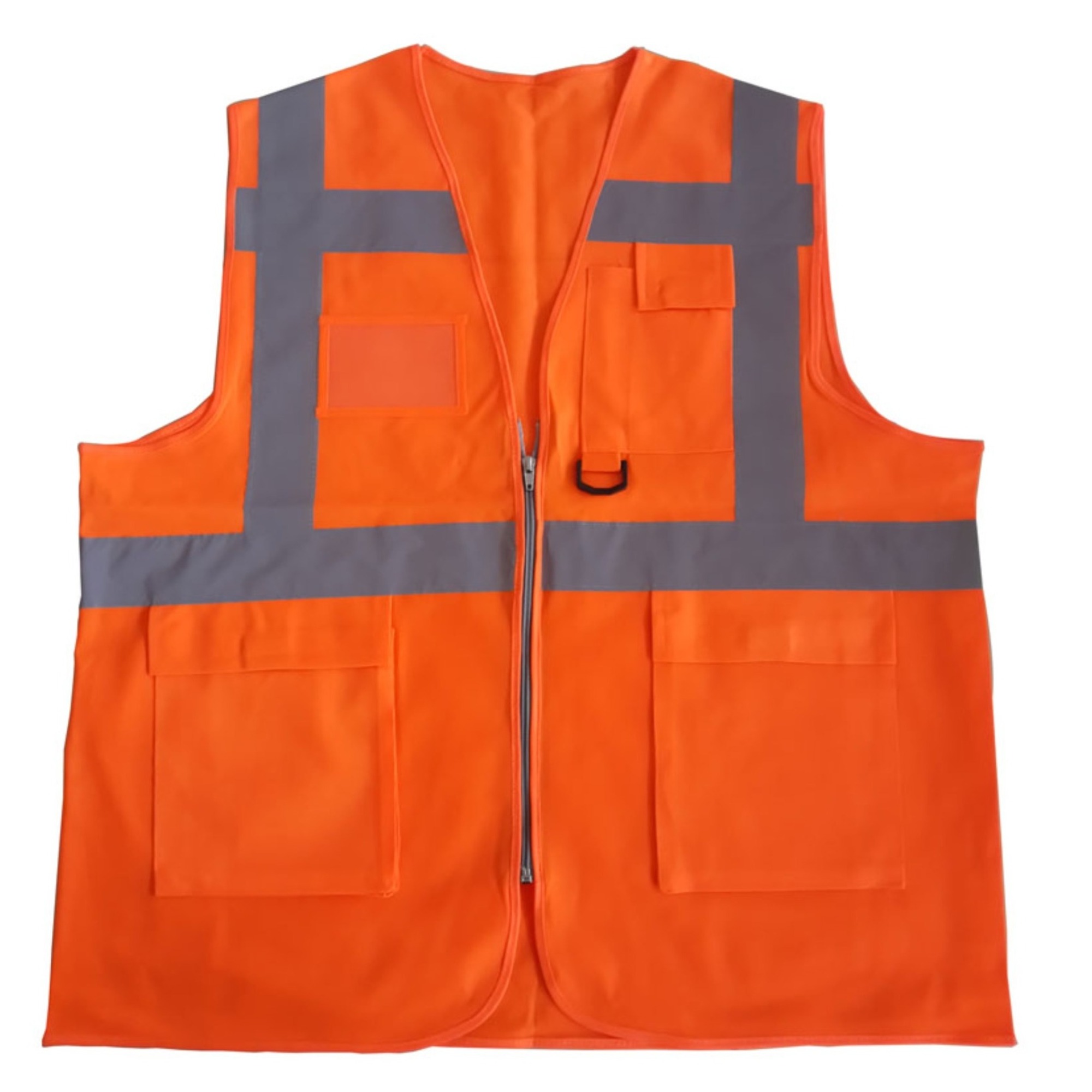İkaz Yeleği Mühendis Tipi Turuncu L - 10'lu Paket