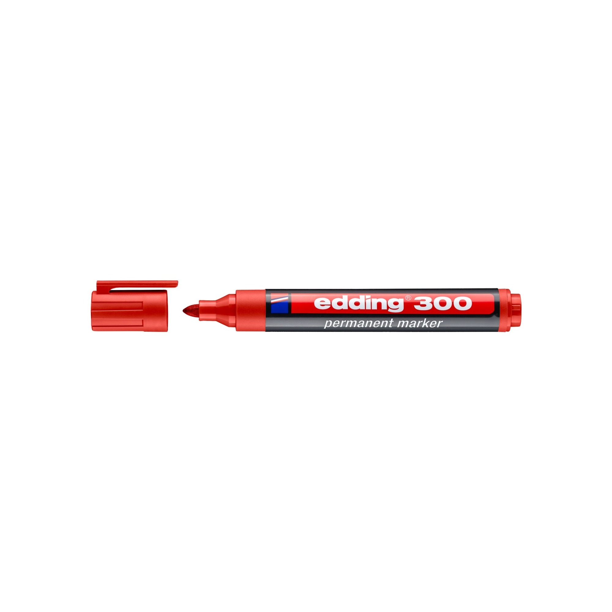 Edding 300 Koli Kalemi Kırmızı - 10'lu Paket