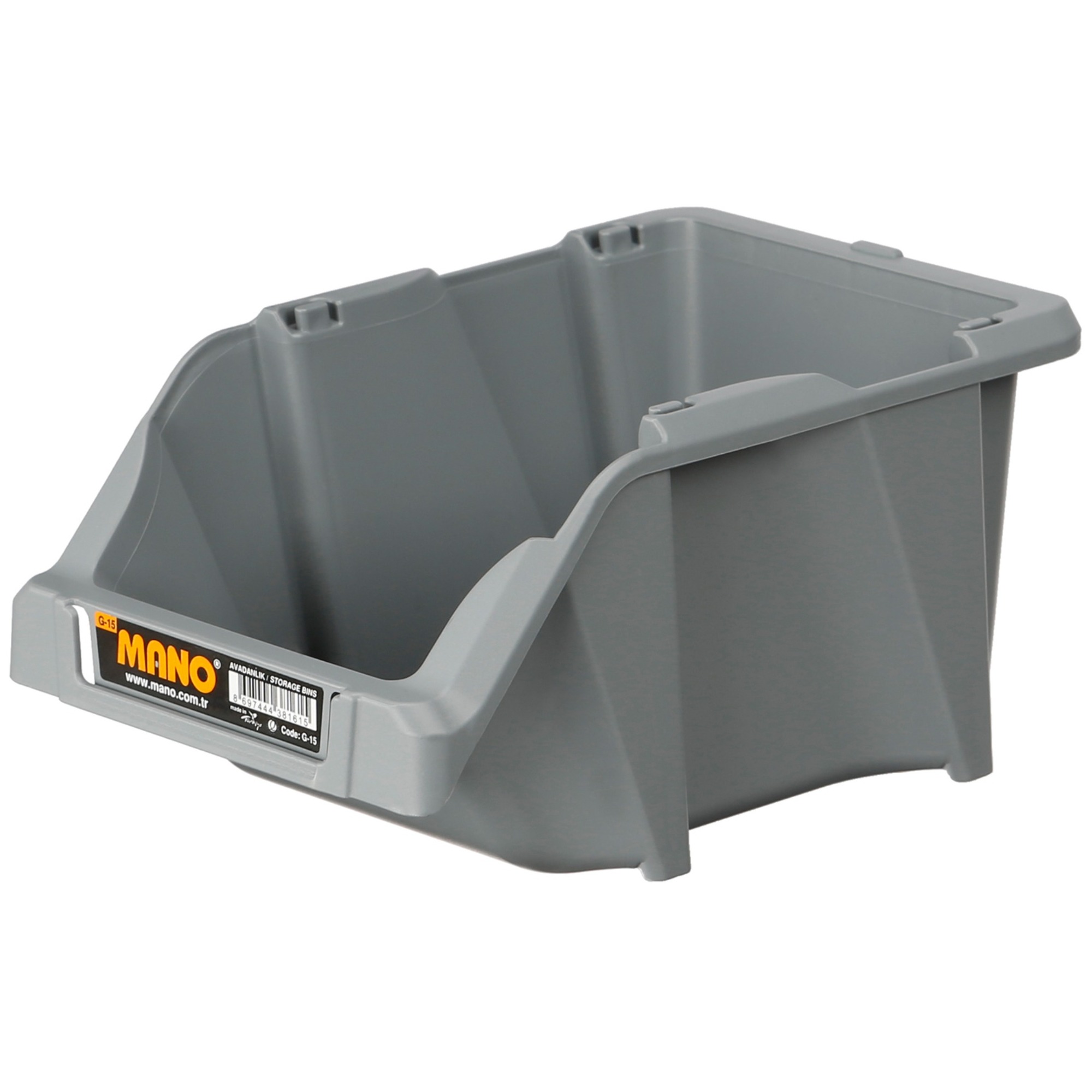 Mano Avadanlık Gri (125x195x90 Mm) G-15 - 5'li Paket