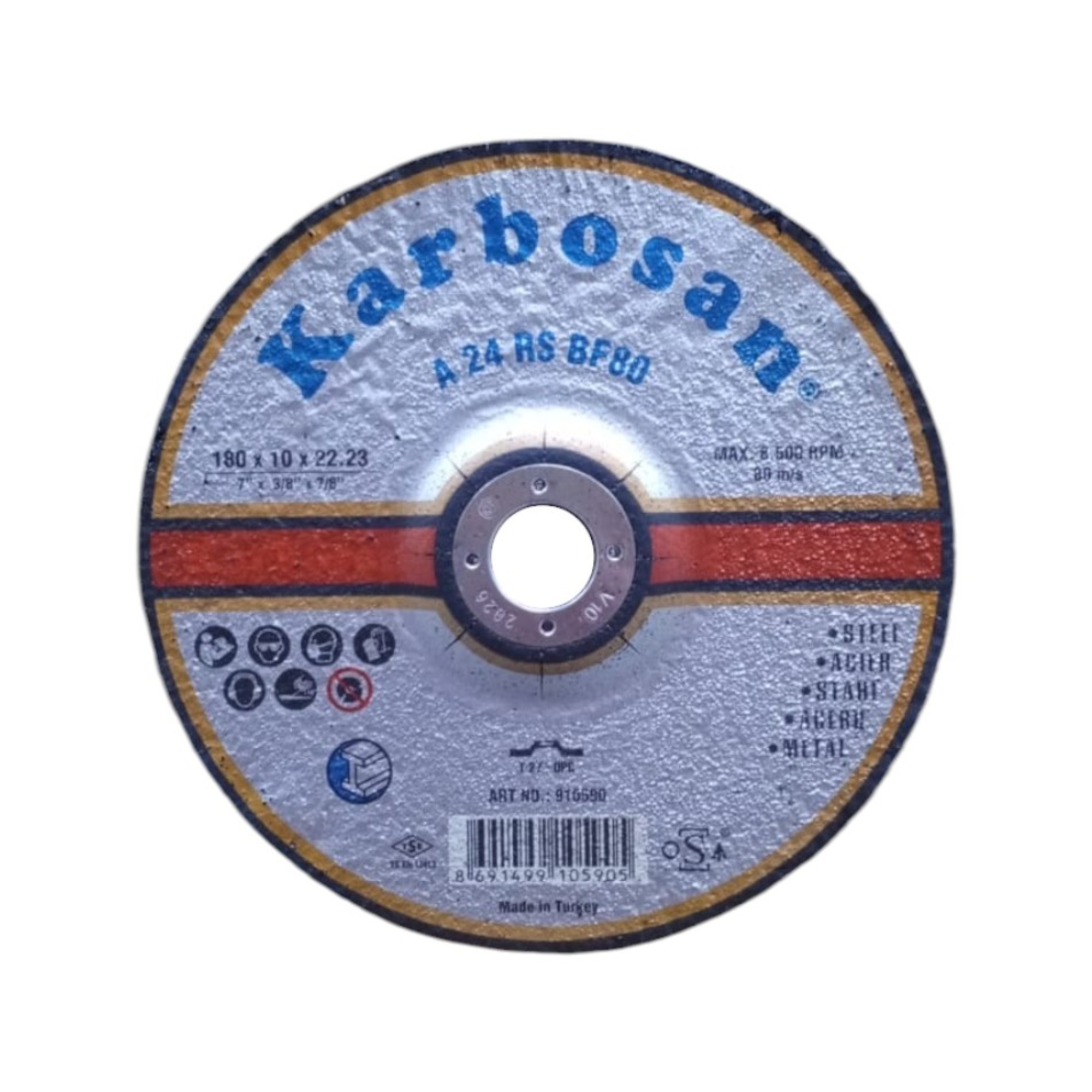 Karbosan Nk Flex Taşlama 180x10x22 (910590)  - 10'lu Paket