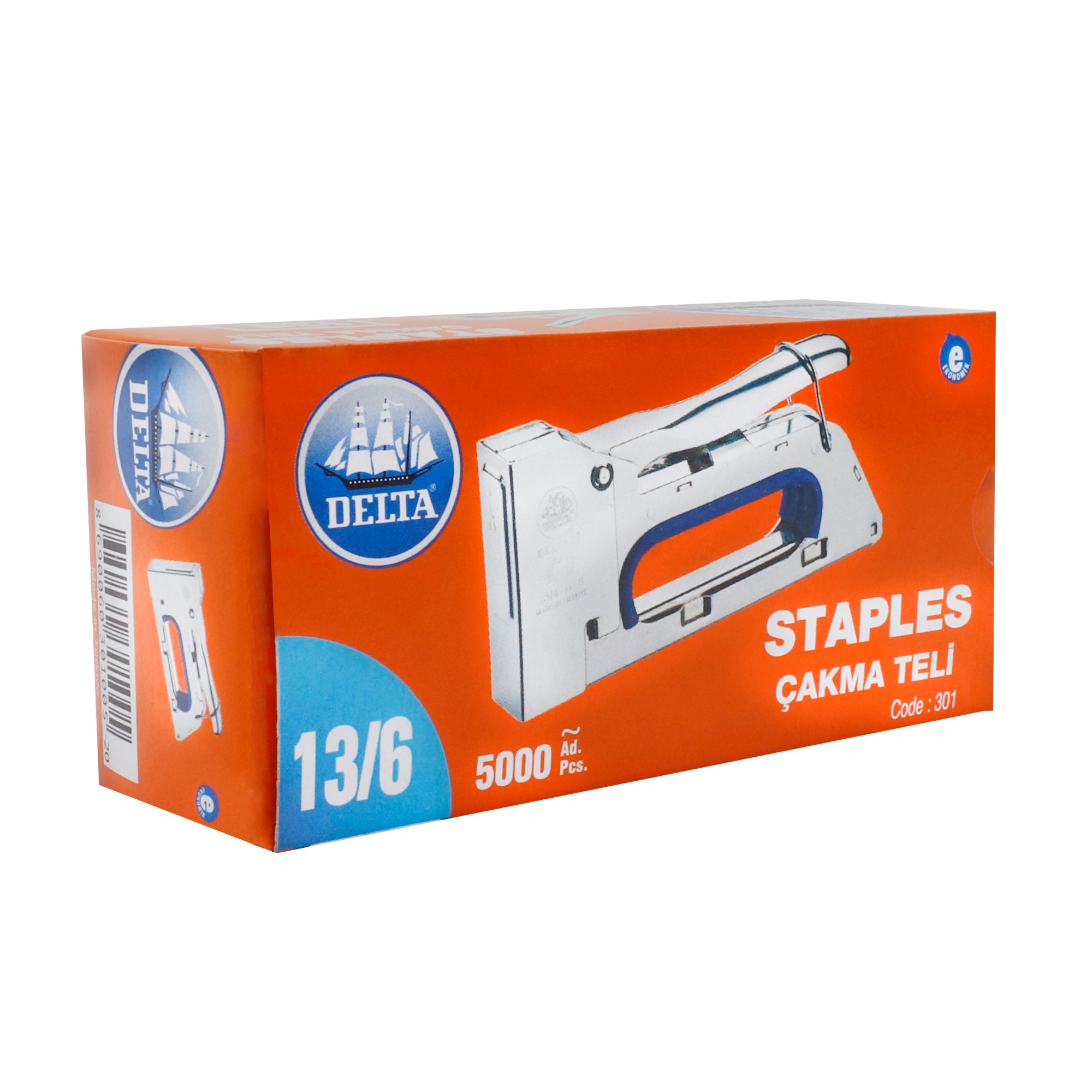 Delta Zımba Teli 13/6 (5000 Adet) - 30'lu Paket