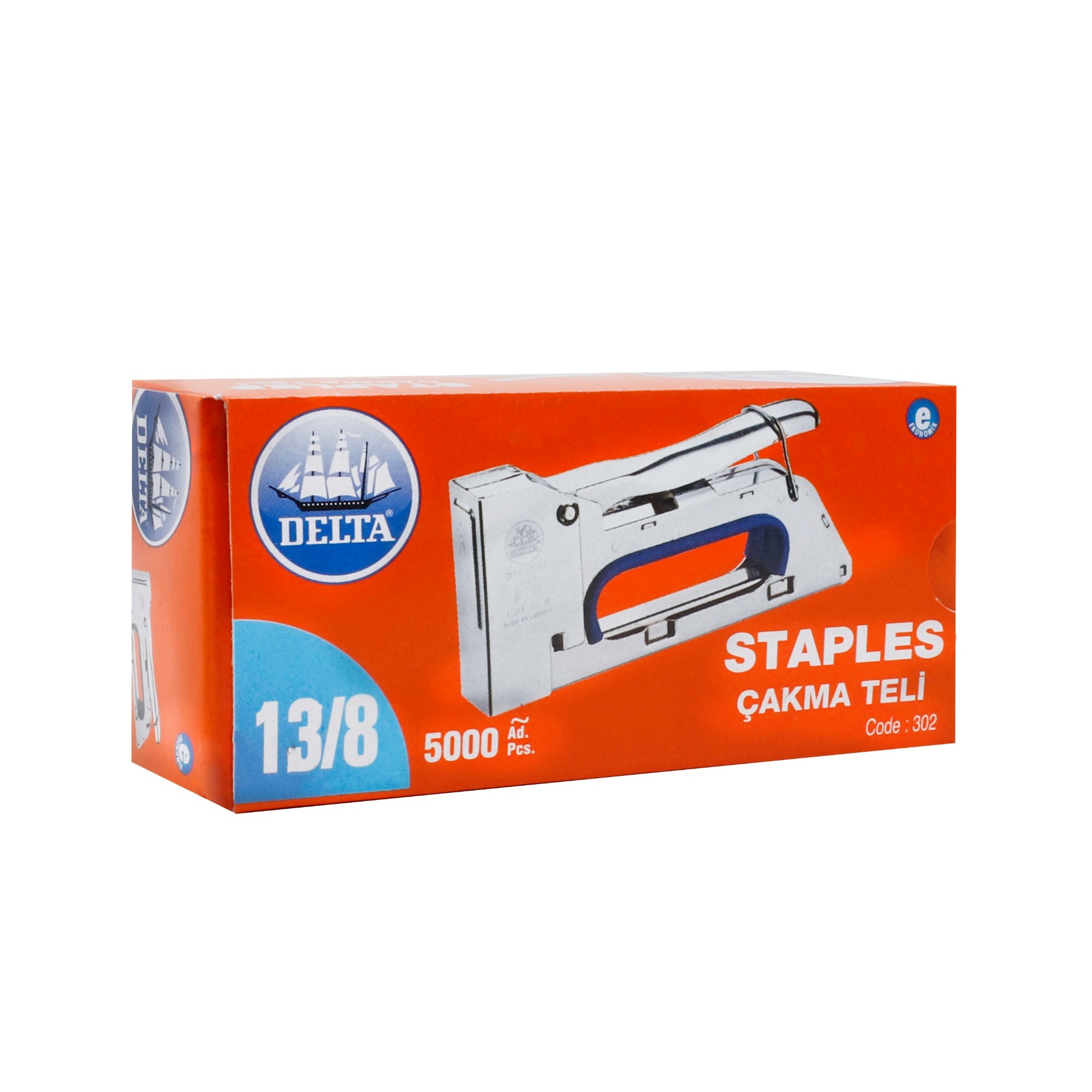 Delta Zımba Teli 13/8 (5000 Adet) - 24'lü Paket
