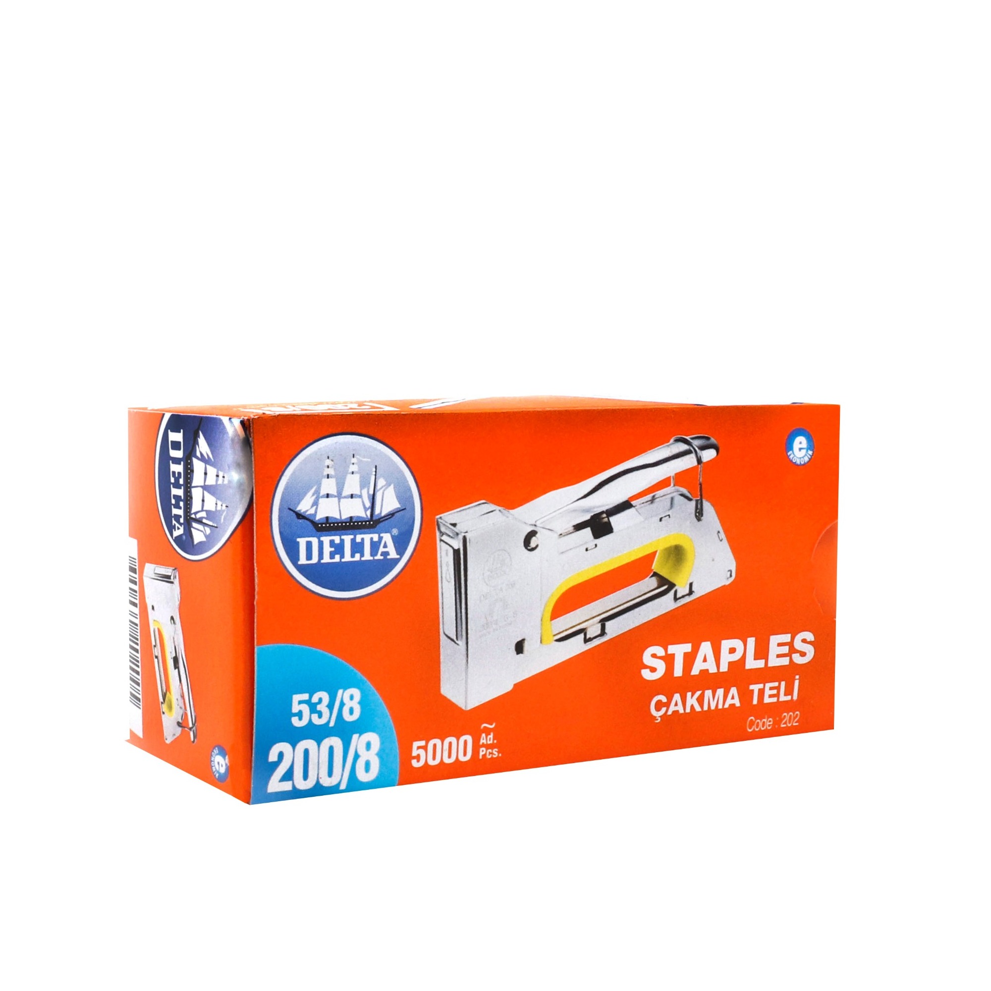 Delta Zımba Teli 200/8 (5000 Adet) - 24'lü Paket