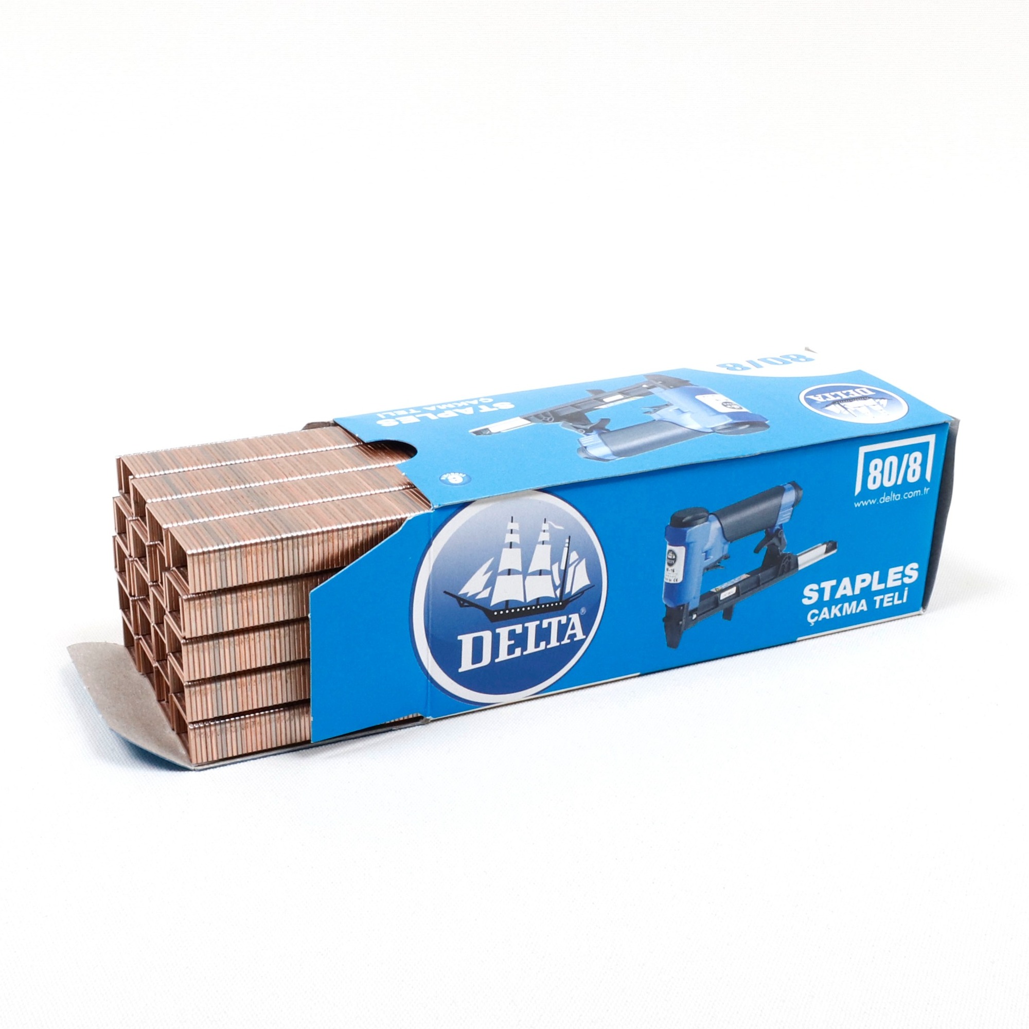 Delta Zımba Teli 80/8 (5000 Adet) - 30'lu Paket