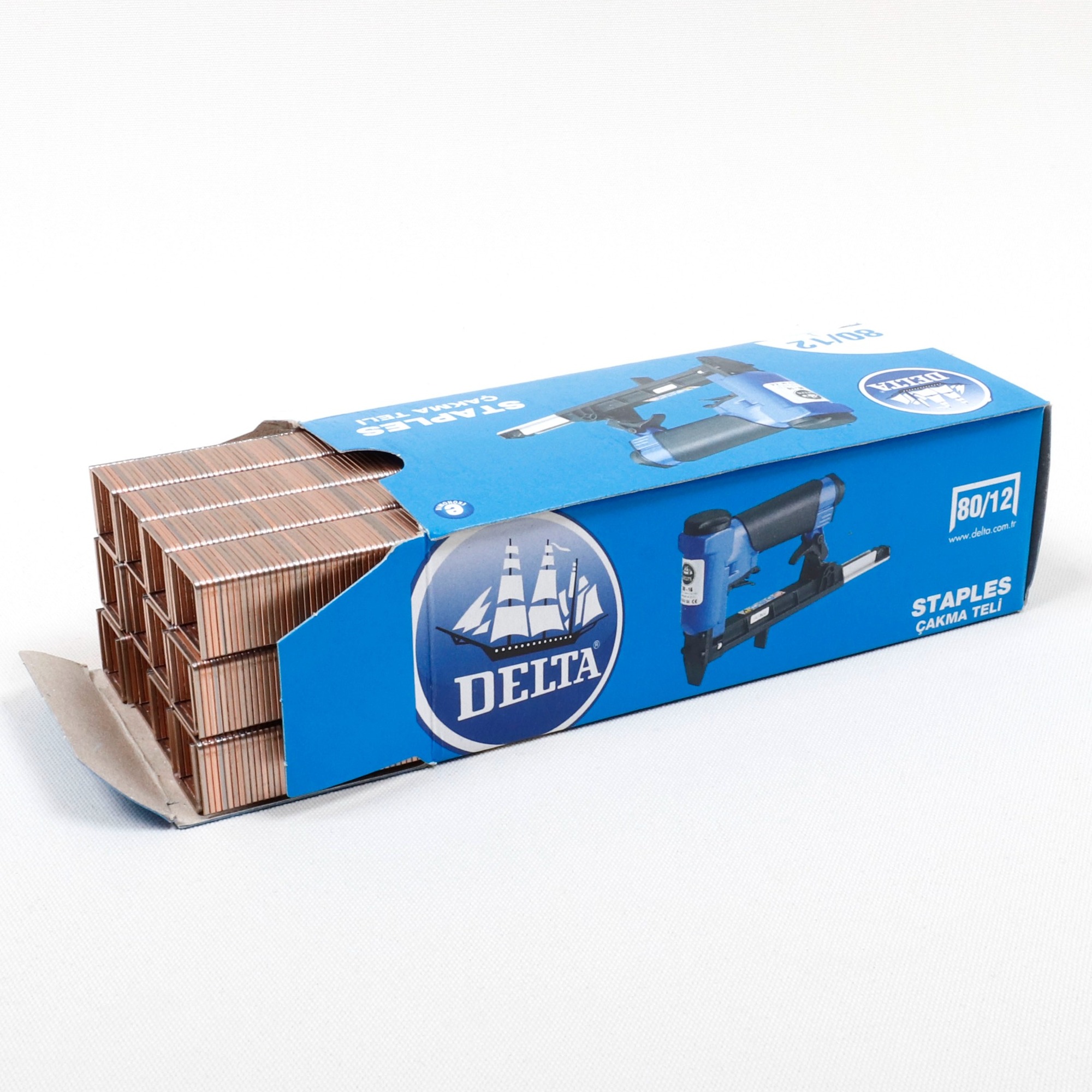 Delta Zımba Teli 80/12 (3000 Adet) - 30'lu Paket