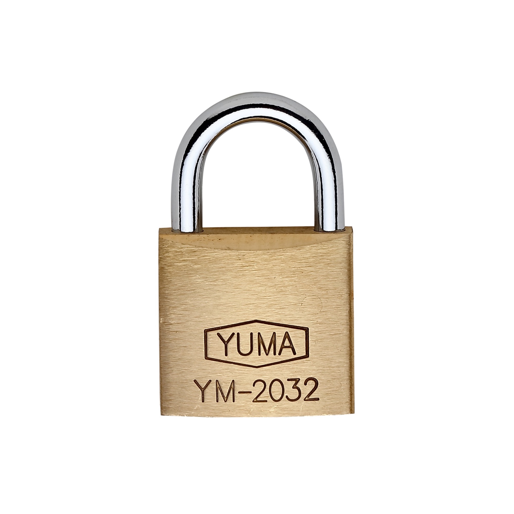 Yuma Pirinç Asma Kilit 32 Mm Ym-2032 - 6'lı Paket