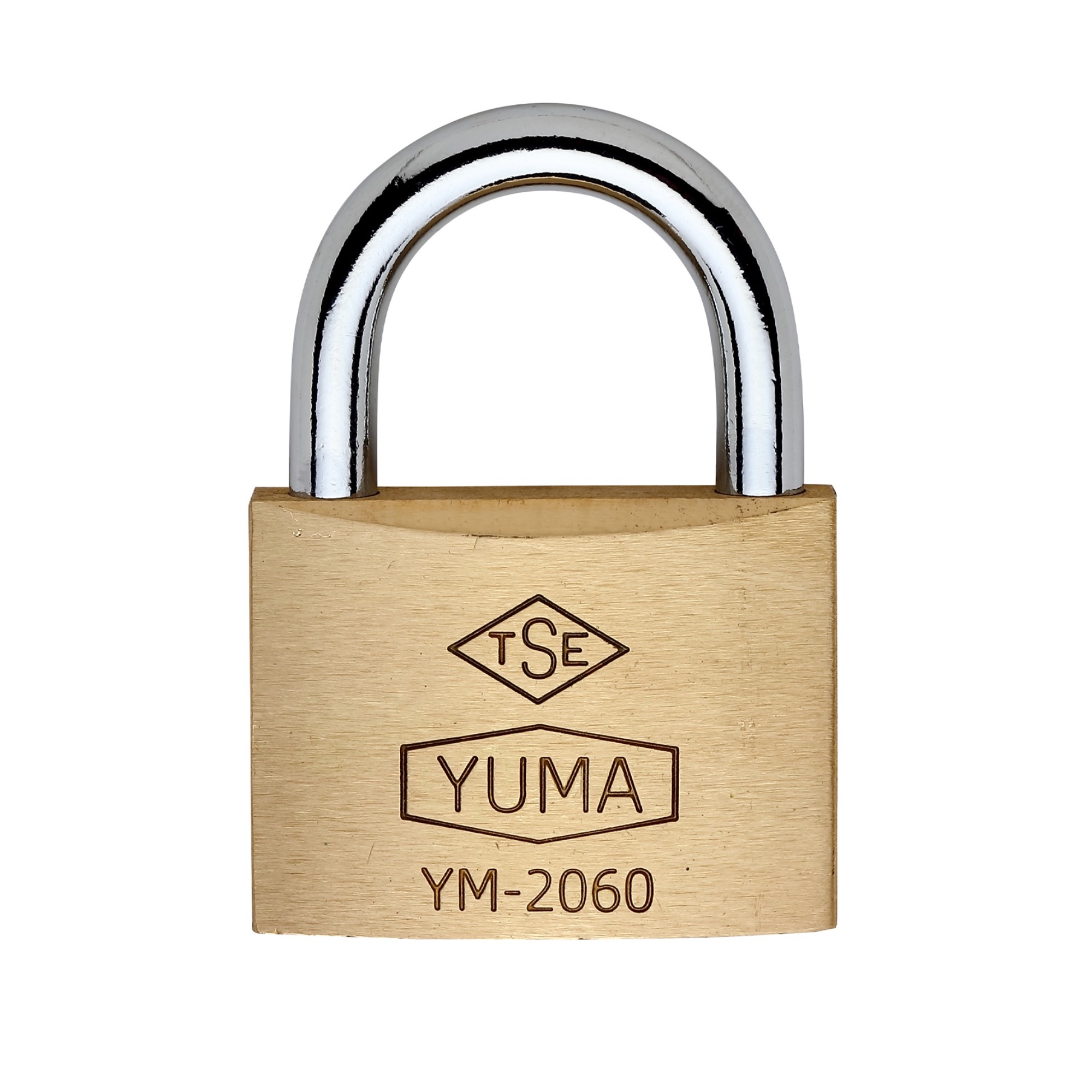 Yuma Pirinç Asma Kilit 60 Mm Ym-2060 - 6'lı Paket