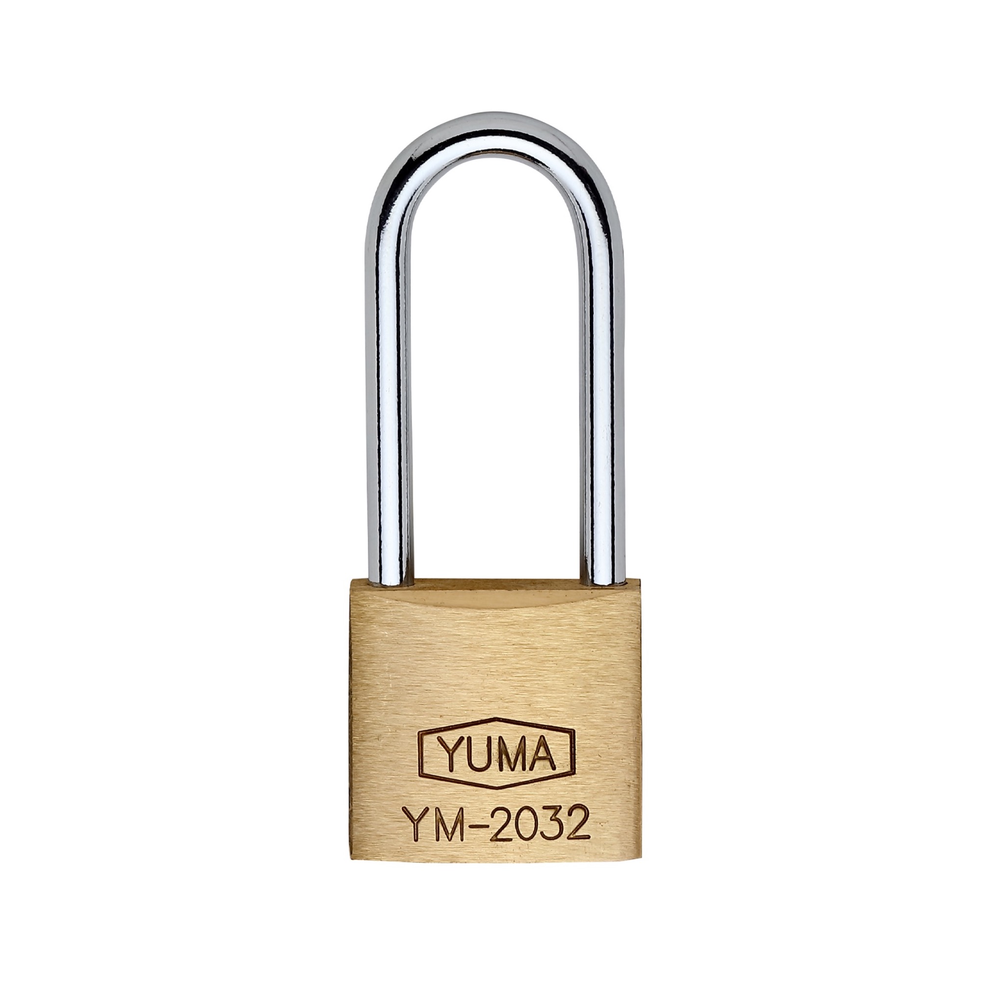 Yuma Pirinç Asma Kilit Uzun 32 Mm Ym-2032l - 12'li Paket