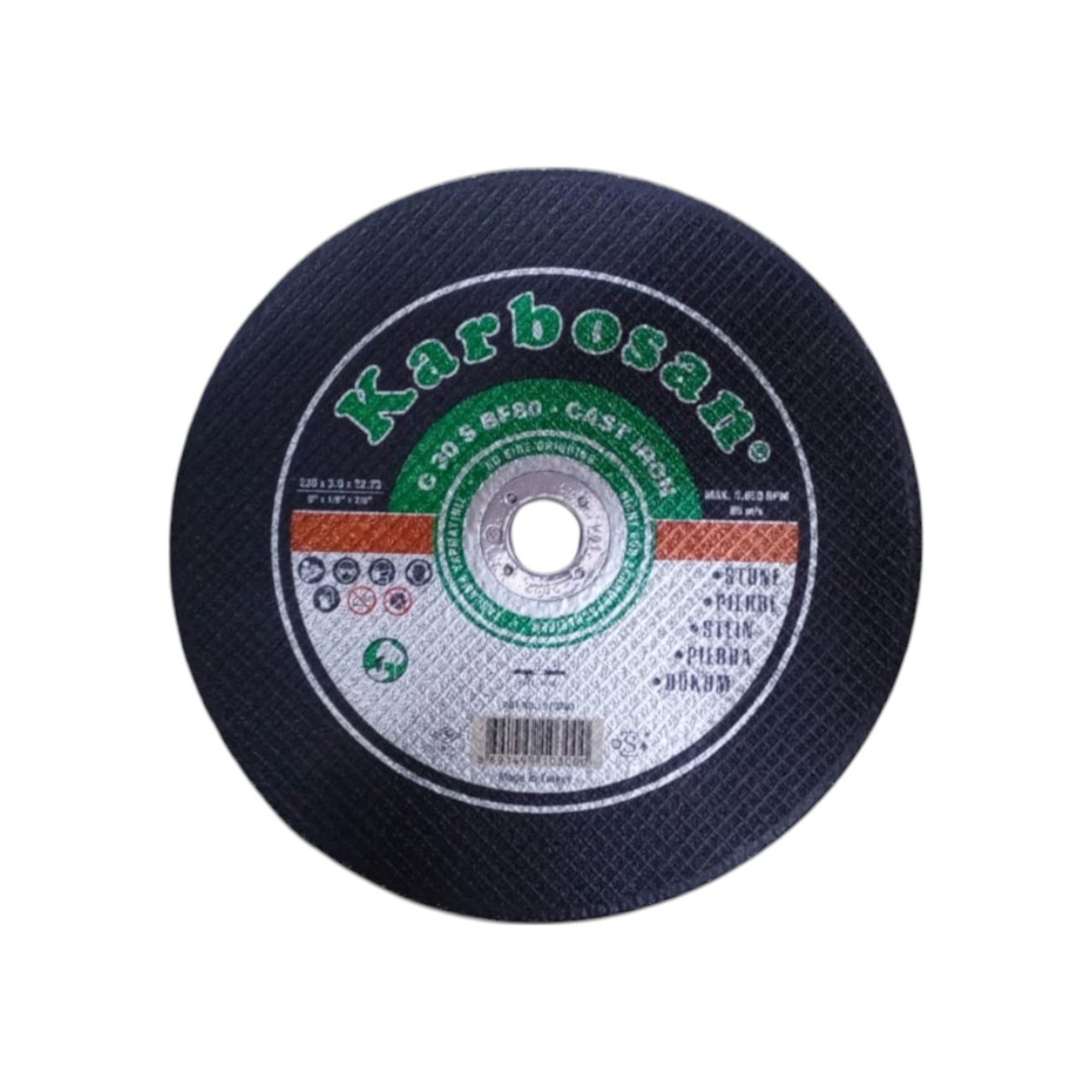 Karbosan Sc Tuğla Kesici 230x3.0x22 (910300)  - 25'li Paket