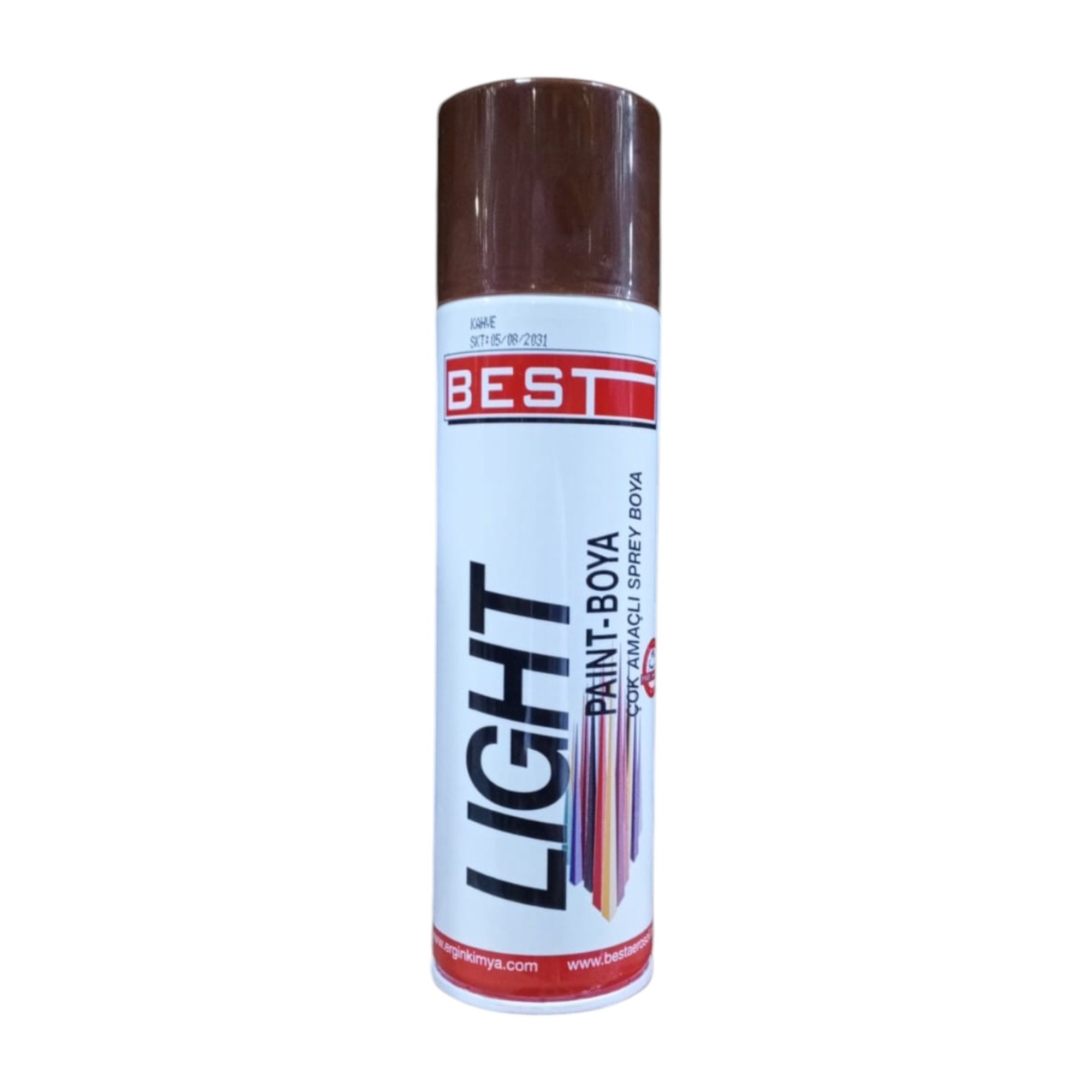 Best Lıght Sprey Boya 250 Ml Kahve - 10'lu Paket