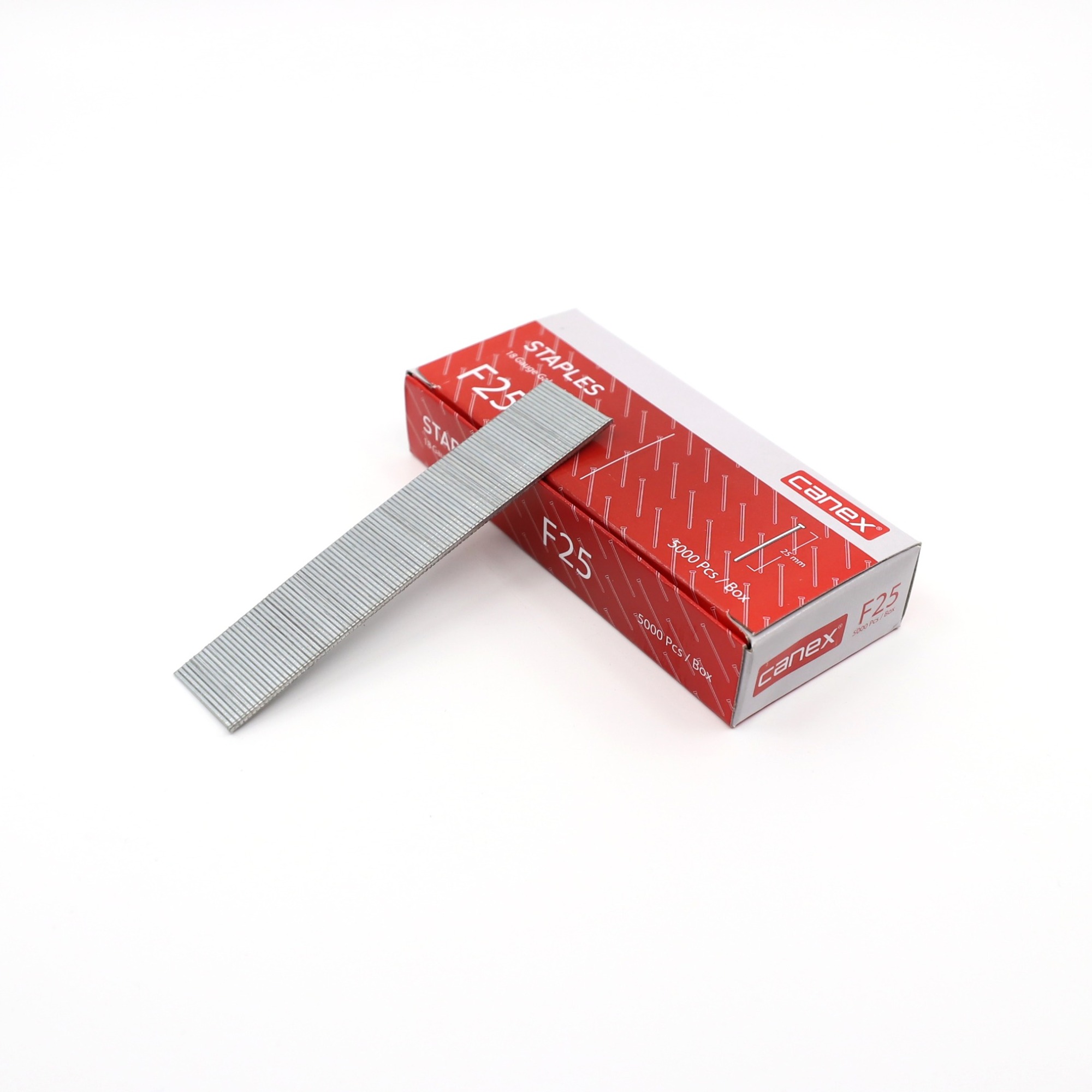 Canex Havalı Tabanca Çivisi 25 Mm - 20'li Paket