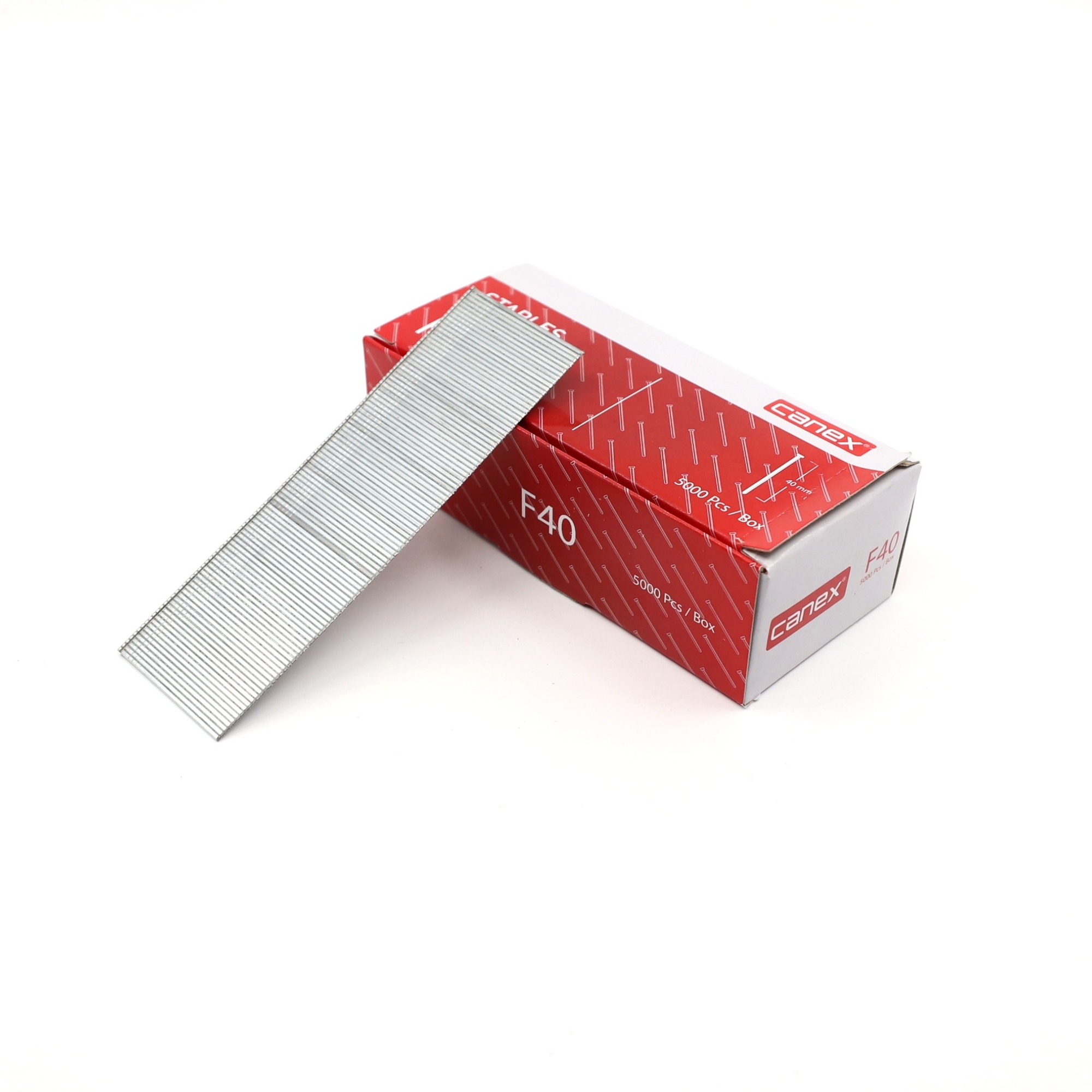 Canex Havalı Tabanca Çivisi 40 Mm - 10'lu Paket