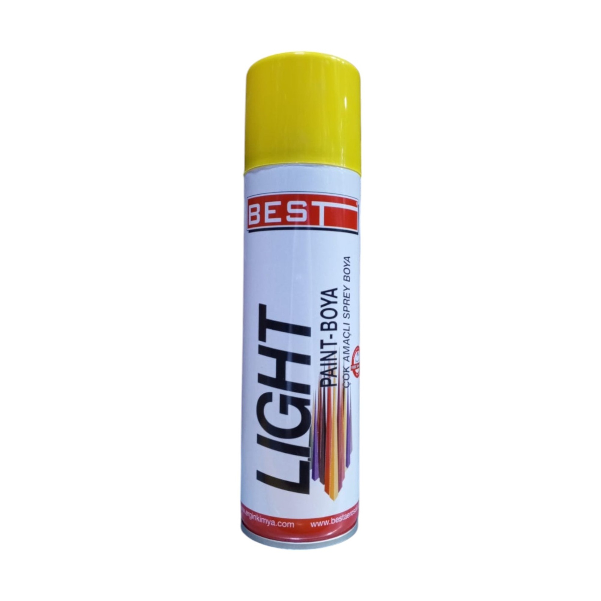 Best Lıght Sprey Boya 250 Ml Sarı - 10'lu Paket