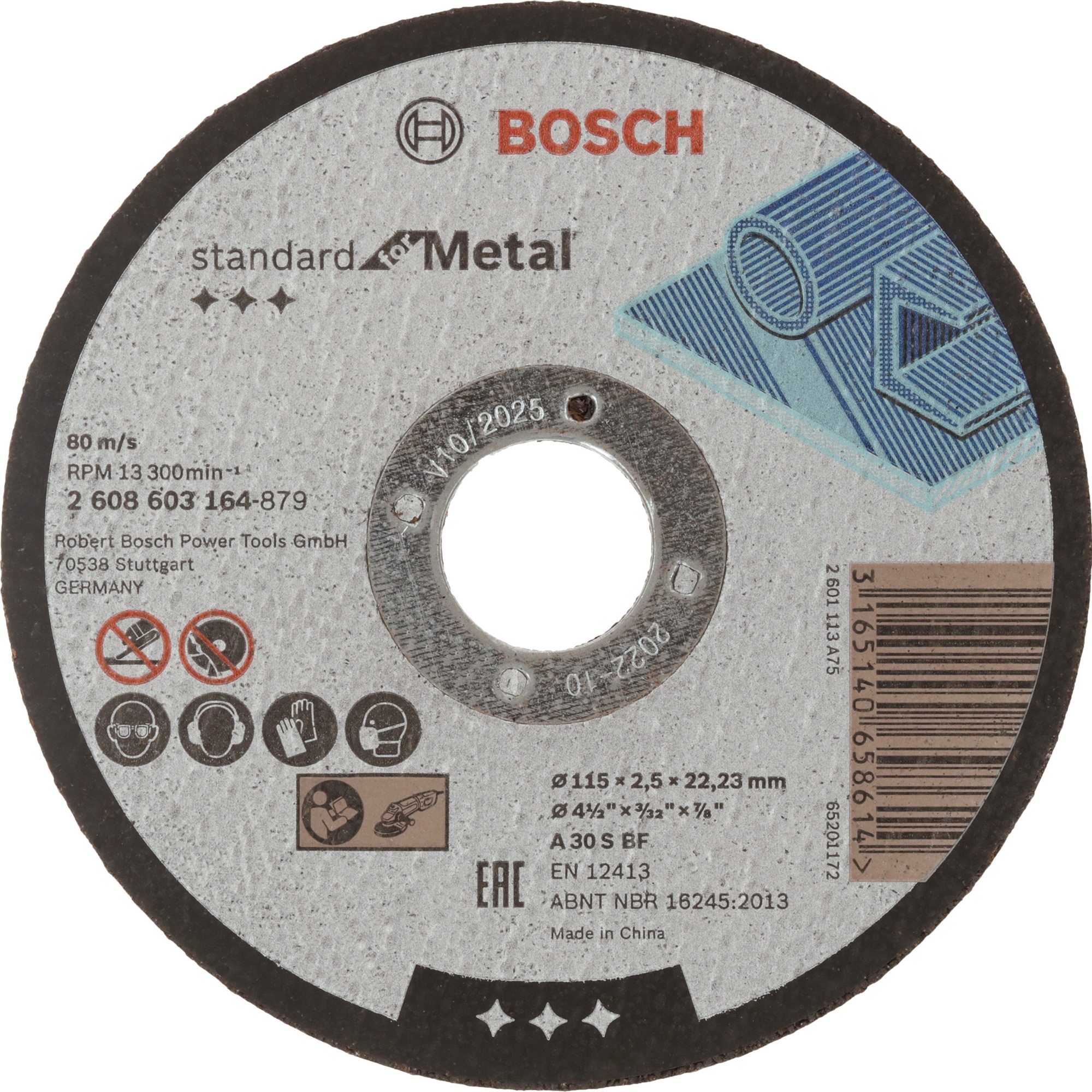 Bosch Metal Kesme Taşı 115x2.5 2608603164  - 25'li Paket