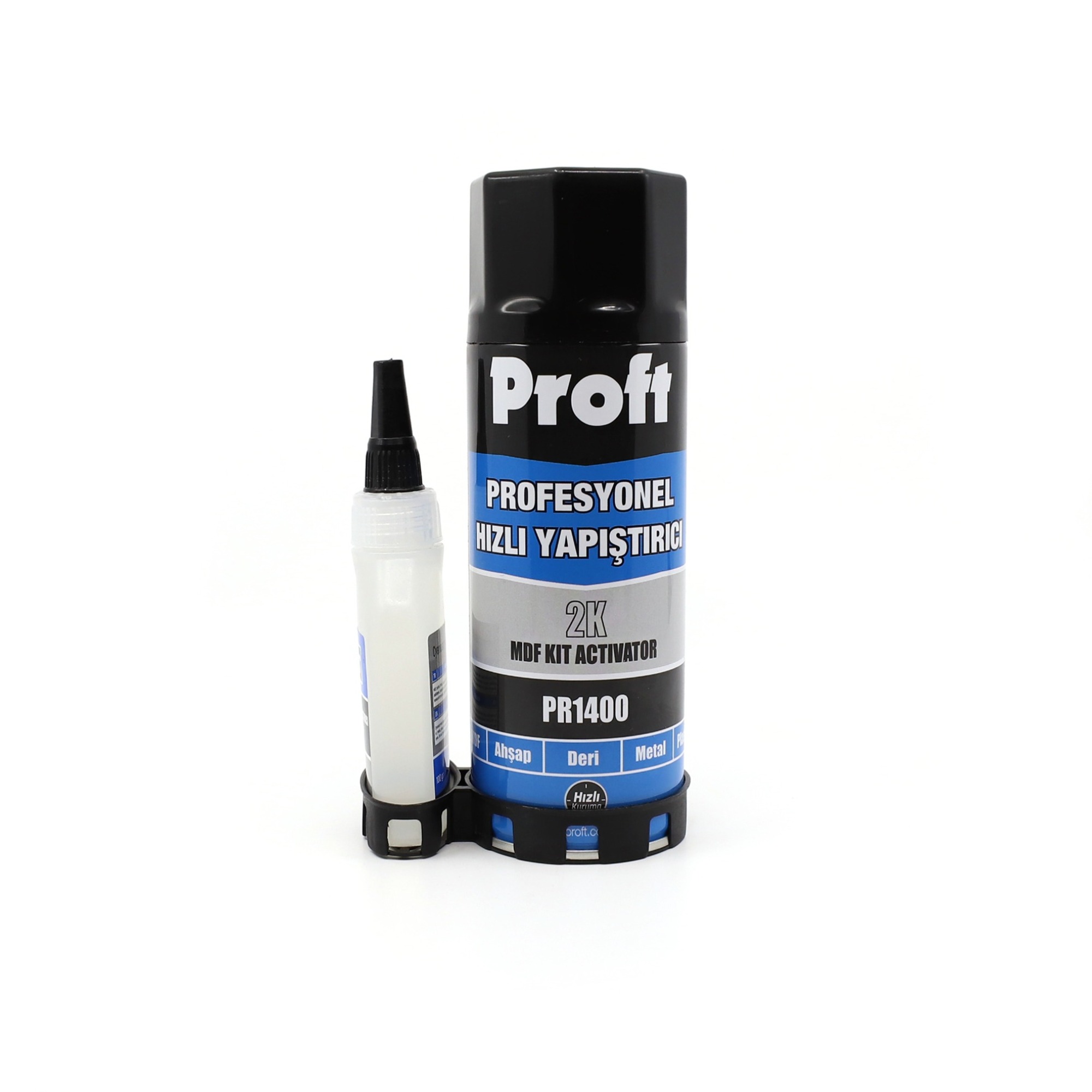 Proft Mdf Hızlı Yapıştırıcı 400 Ml+100 Gr - 24'lü Paket