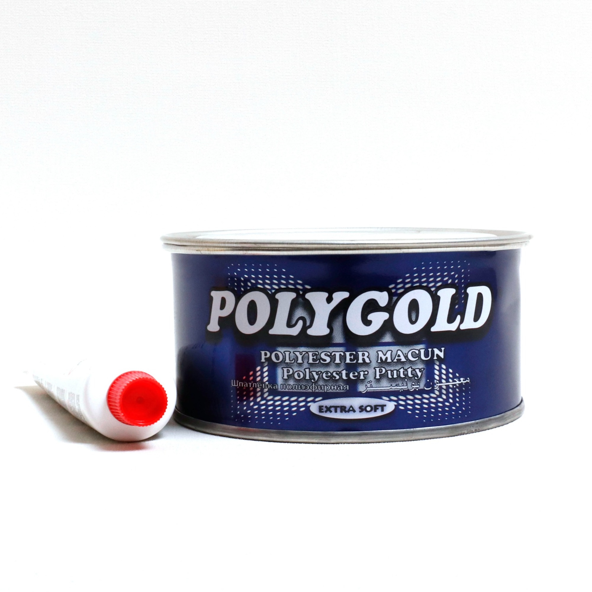 Polygold Polyester Çelik Macun 500 Gr - 18'li Paket