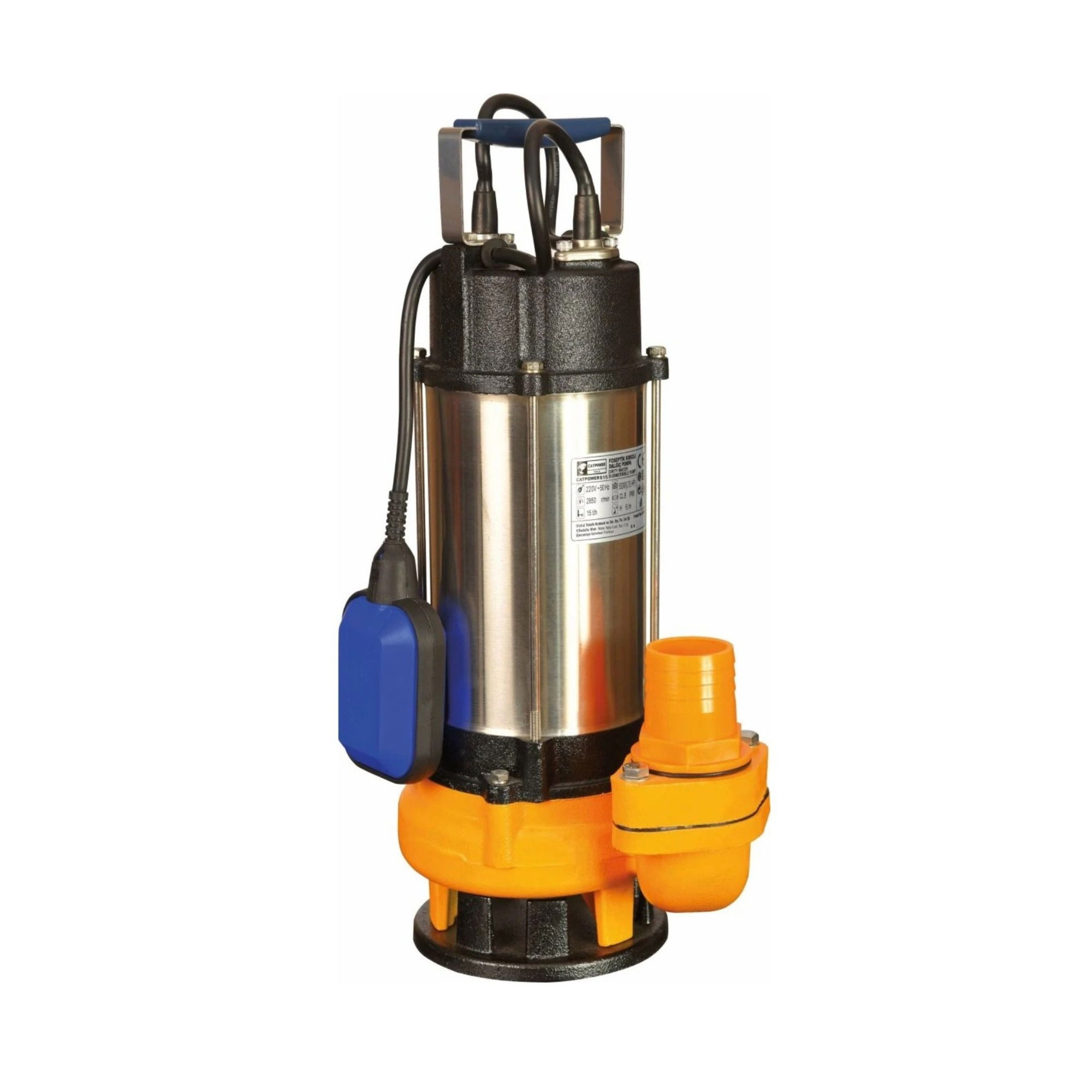 Catpower Dalgıç Pompa Foseptik Parçalayıcı Cat640