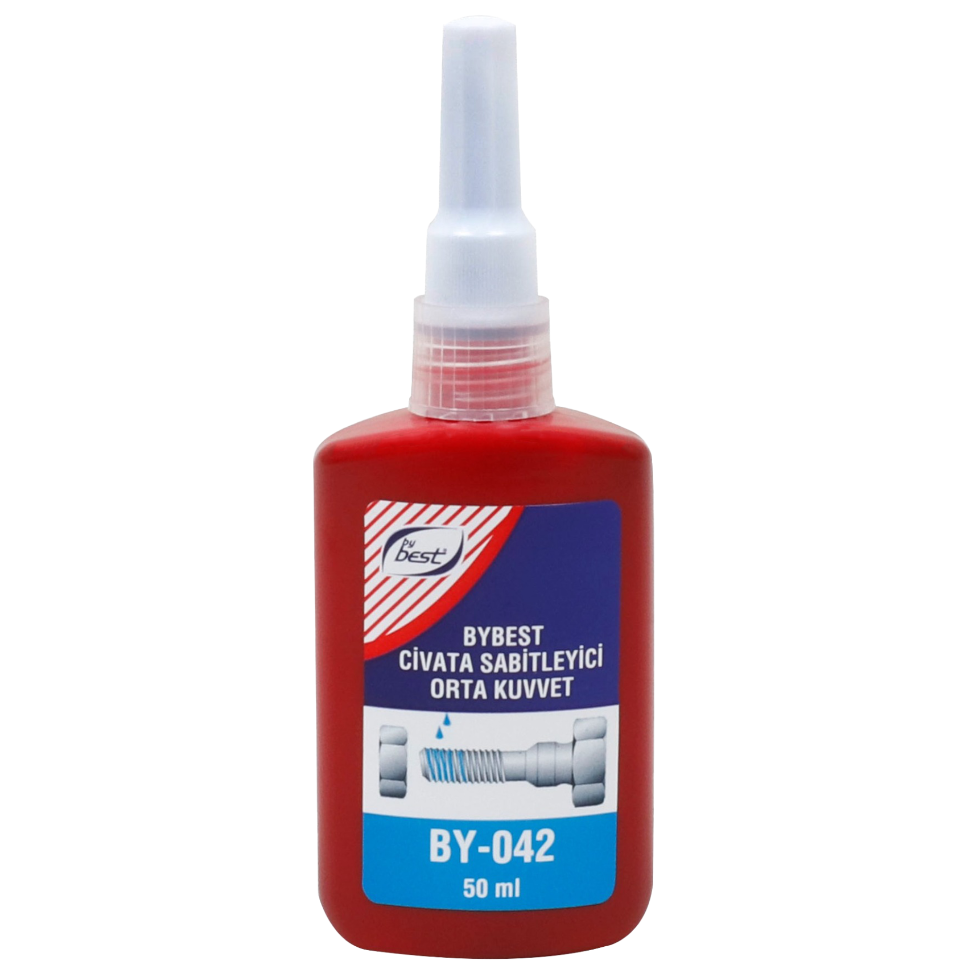 By042 Orta Kuvvet Civata Sabitleyici 50 Ml - 6'lı Paket
