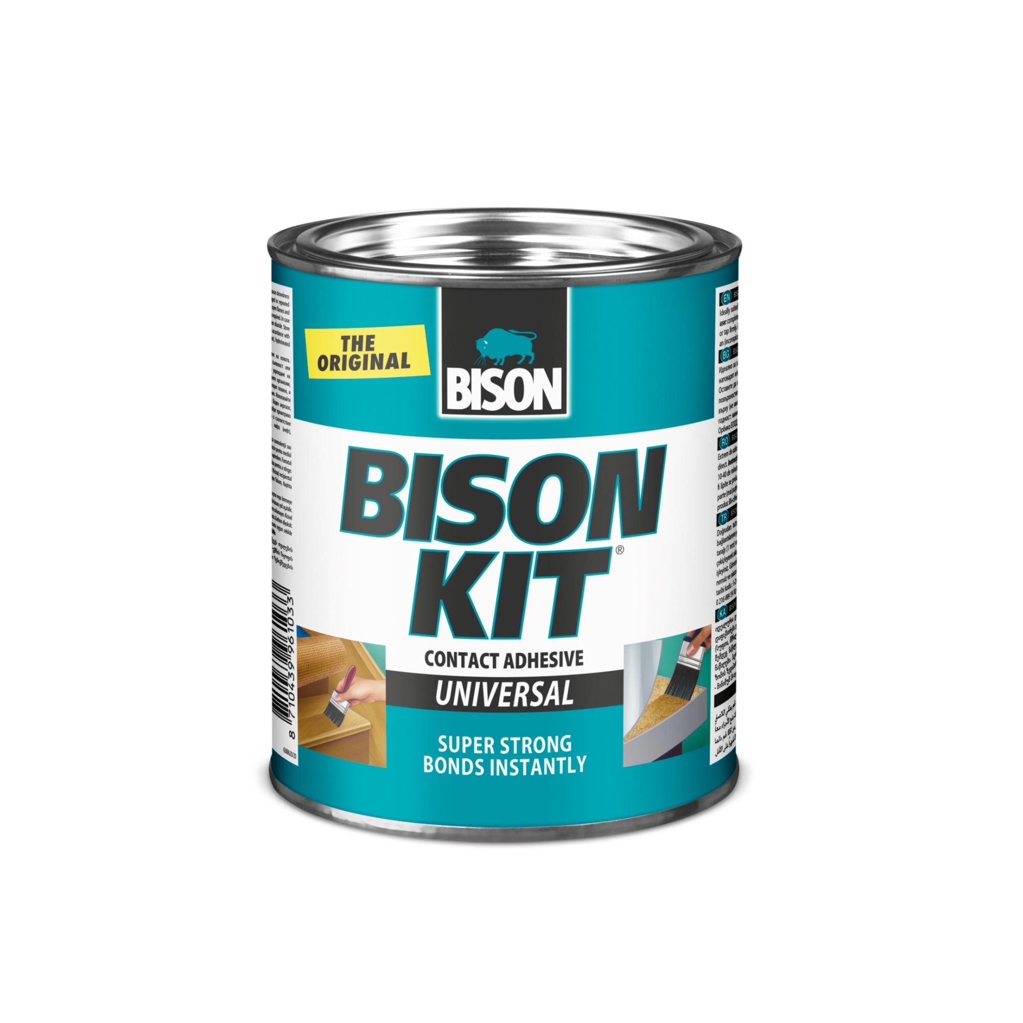 Bison Kontak Yapıştırıcı Teneke 650 Ml - 12'li Paket