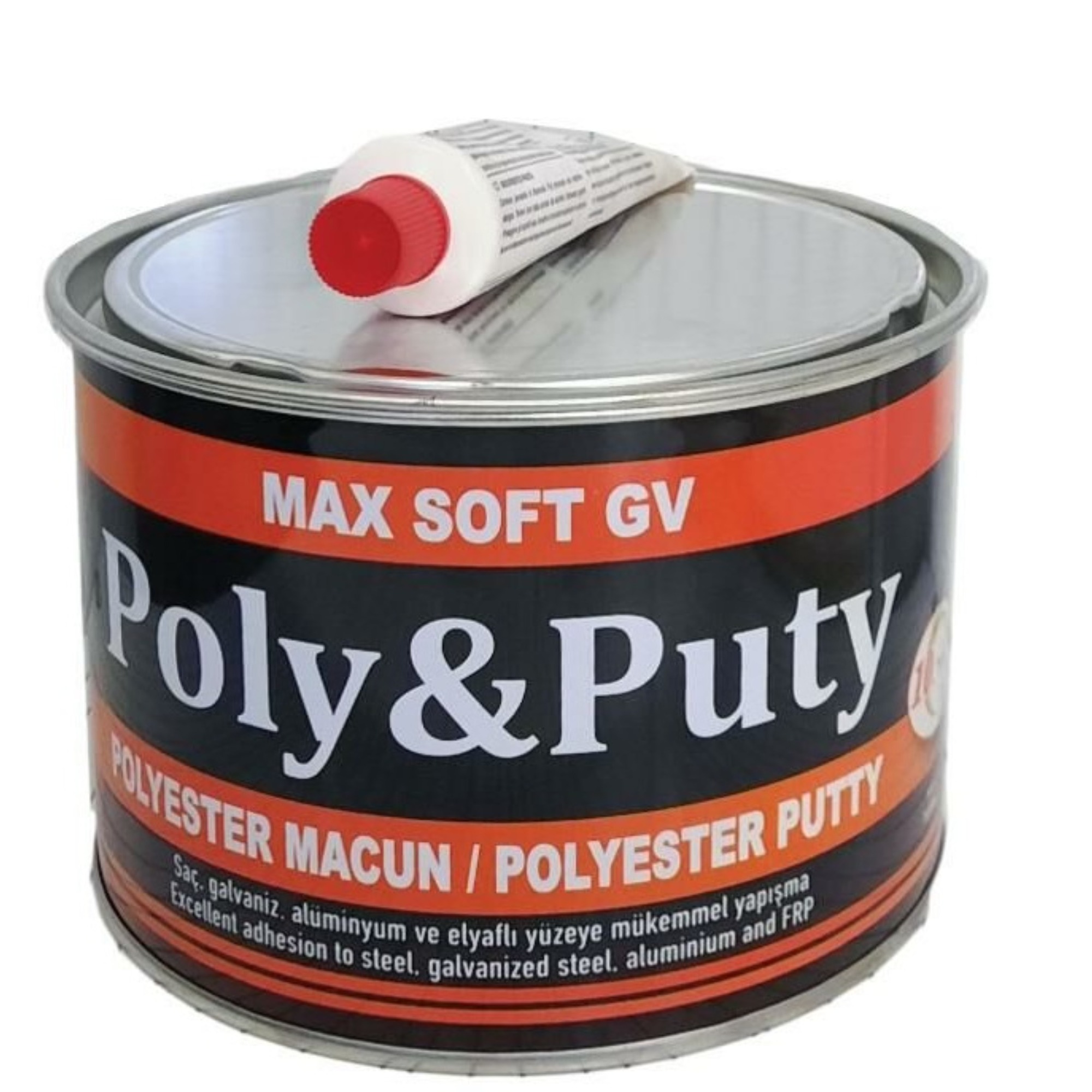 Poly&puty Polyester Çelik Macun 2700 Gr - 6'lı Paket
