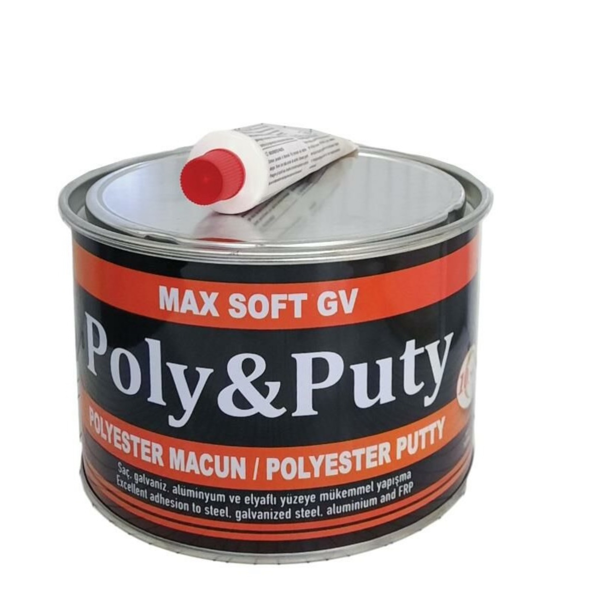 Poly&puty Polyester Çelik Macun 1800 Gr - 12'li Paket