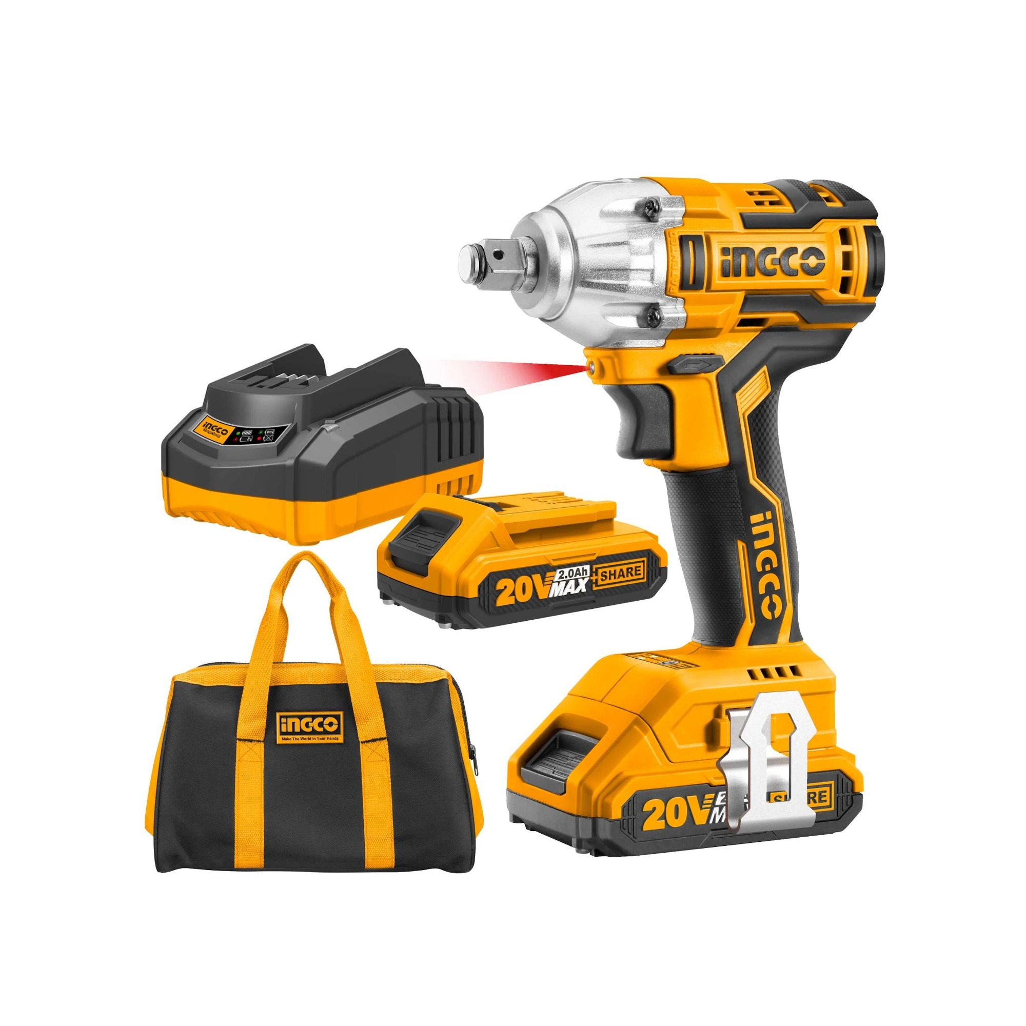 İngco Cıwlı2001 1/2 Somun Sıkma 20v