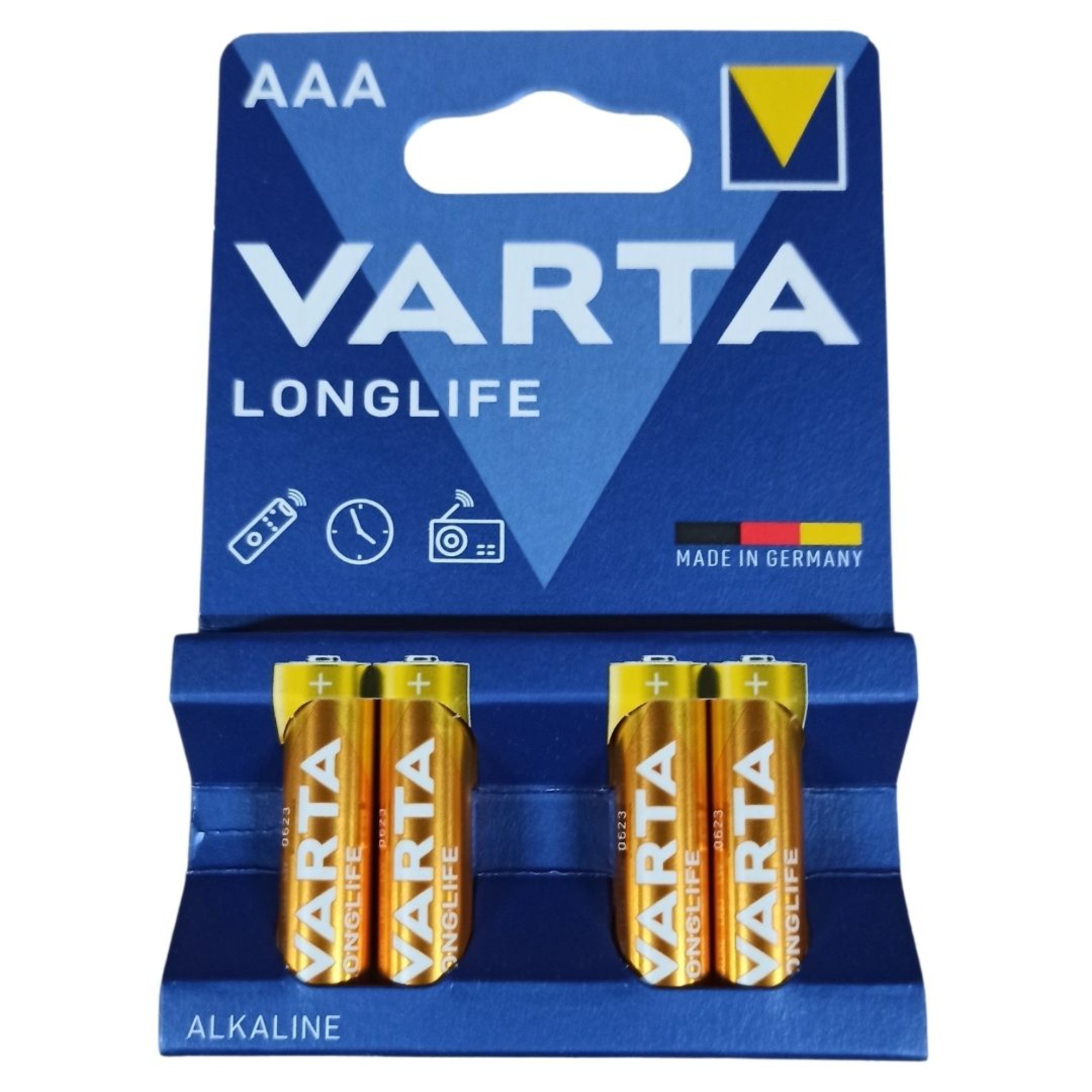 Varta Longlife Alk. İnce Pil 5072 (pk 4 Lü) 525089  - 10'lu Paket