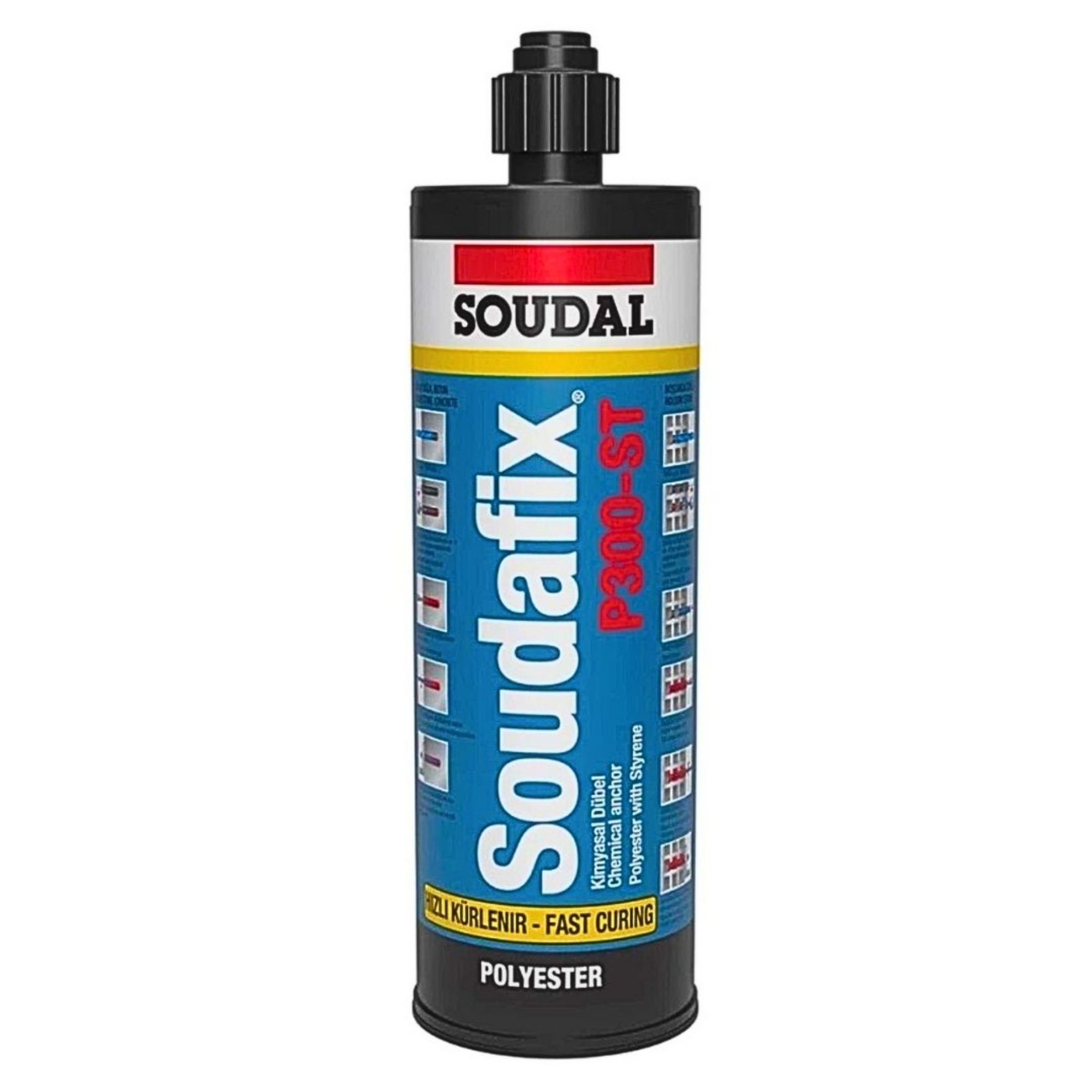 Soudal Tekli Kimyasal Dubel 300 Ml P-300st(124954)  - 12'li Paket