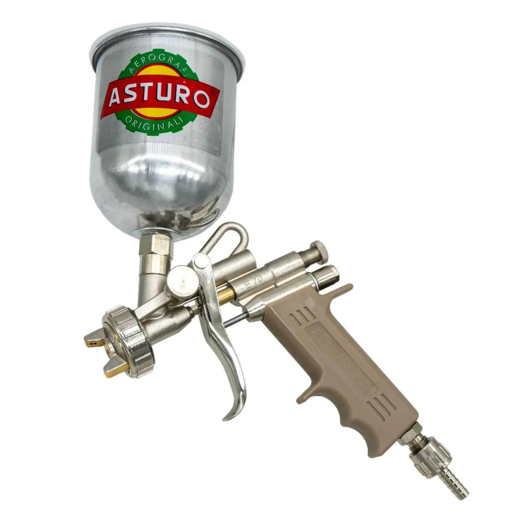 Asturo Boya Tabancası Üstten Depo E70 2.5 Mm