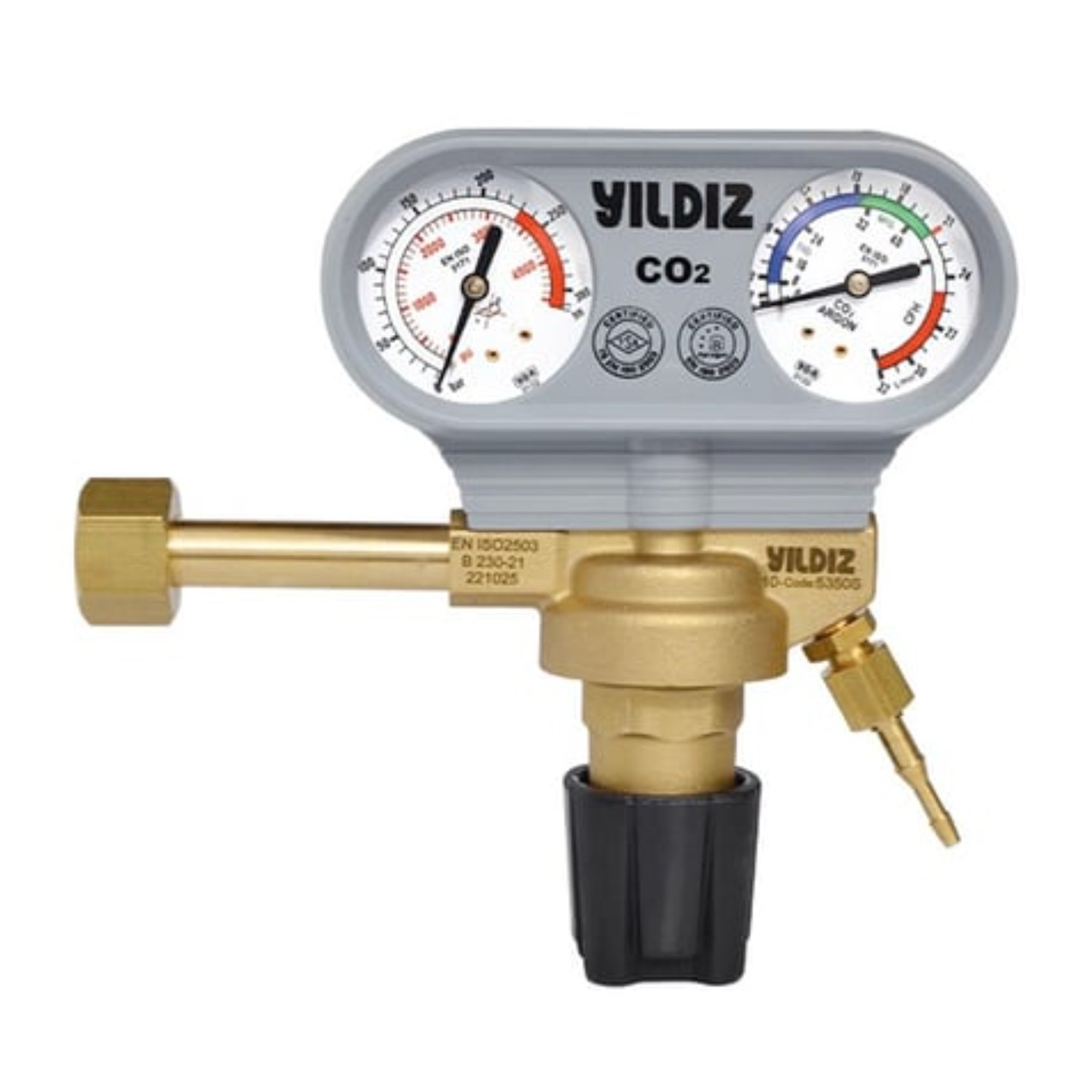 Yıldızgaz 5301s Oksijen Basınç Düşürücü 0.10 Bar