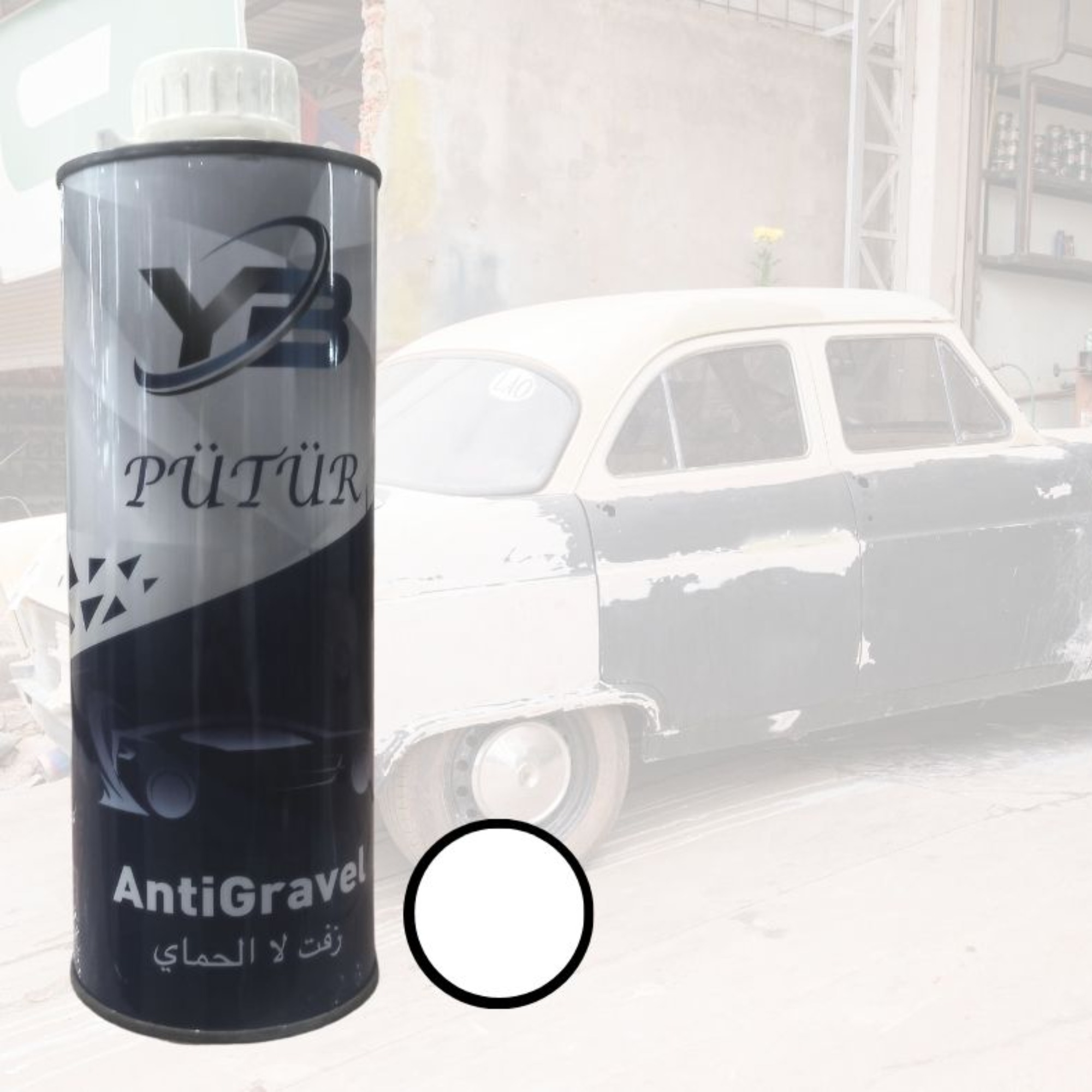 Yb Pütür Anti-gravel 1000 Gr Beyaz - 12'li Paket