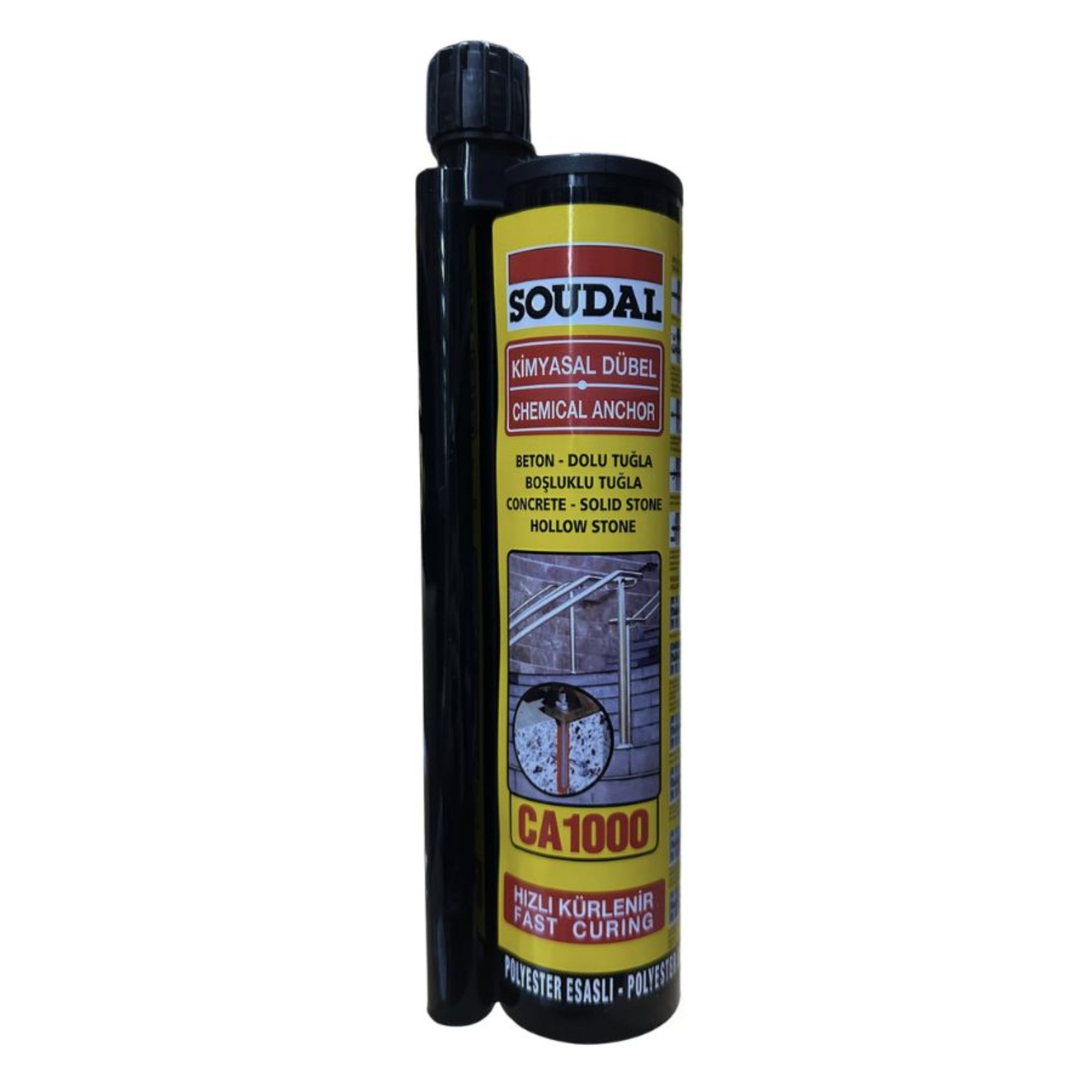 Soudal Kimyasal Dubel 345 Ml (1249570)  - 20'li Paket