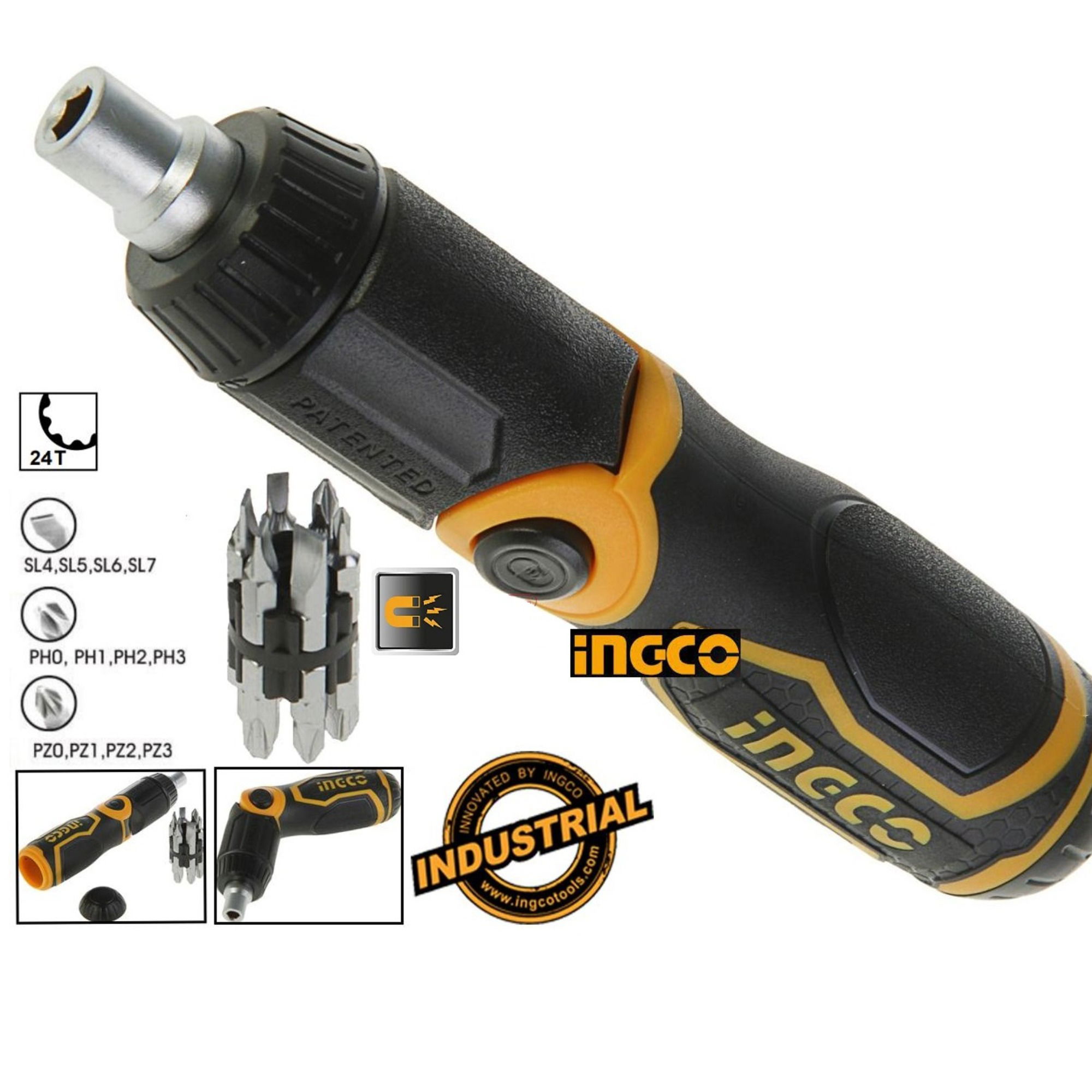 İngco Akısd1208 Tornavida Seti 13 Lü - 6'lı Paket