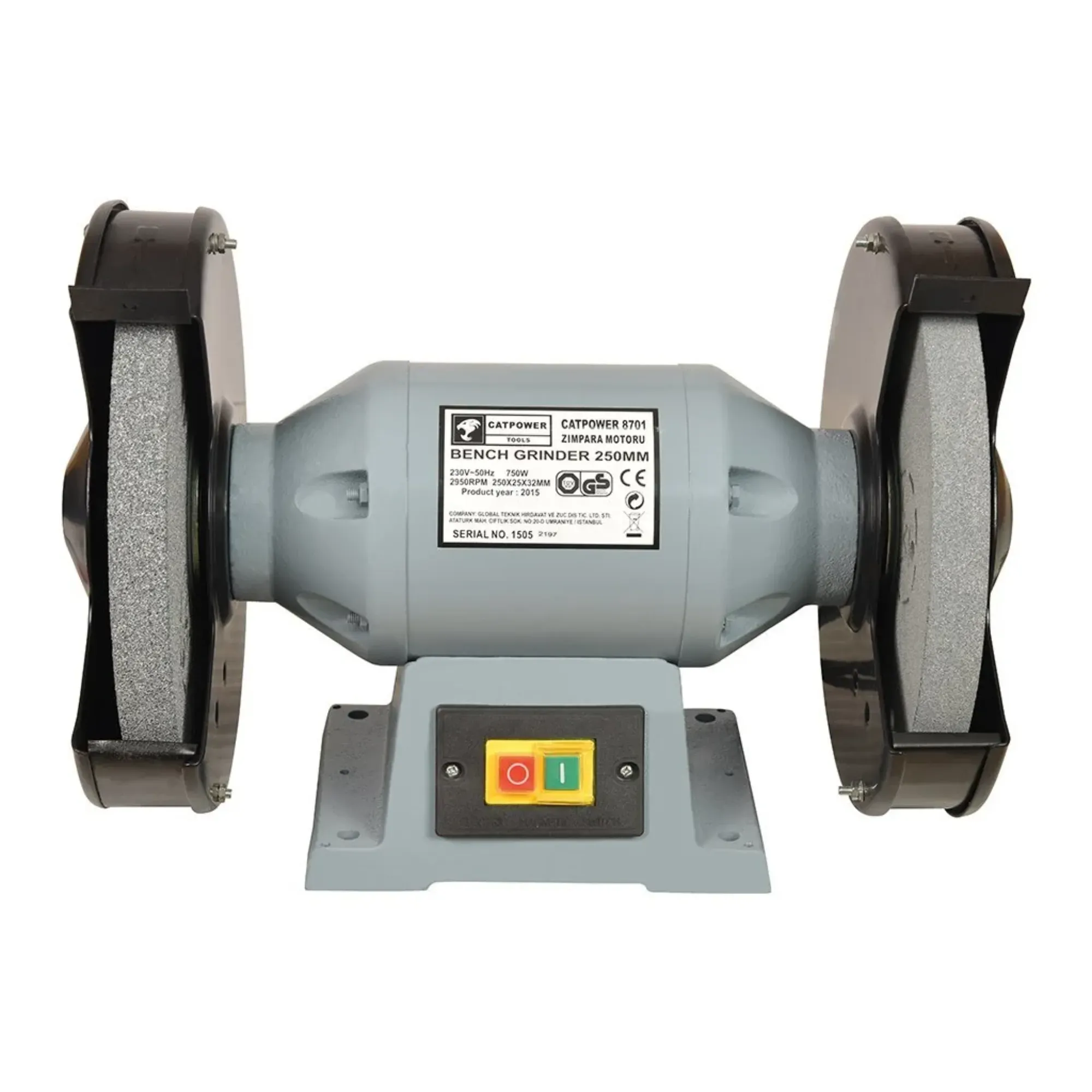 Catpower Zımpara Motoru Sabit 250 Mm 750w 8701