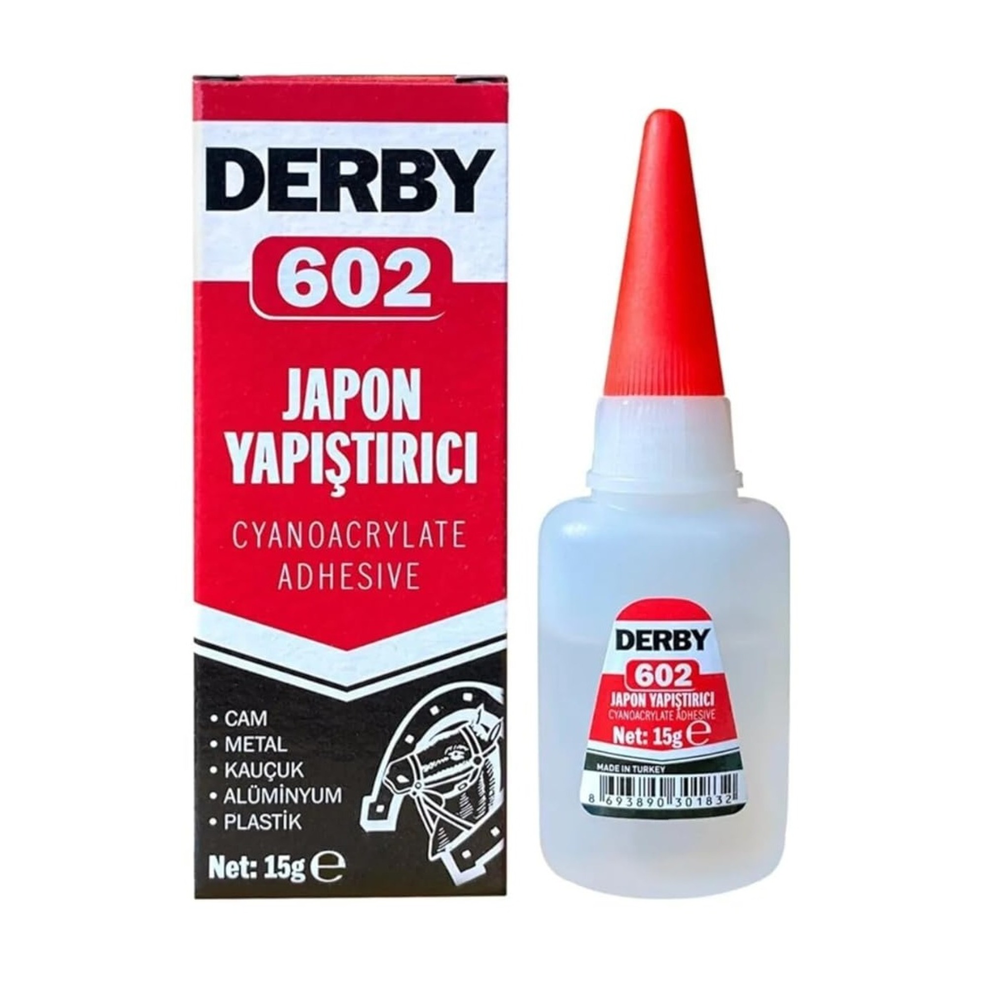 Derby Japon Yapıştırıcı 602 15 Gr - 25'li Paket
