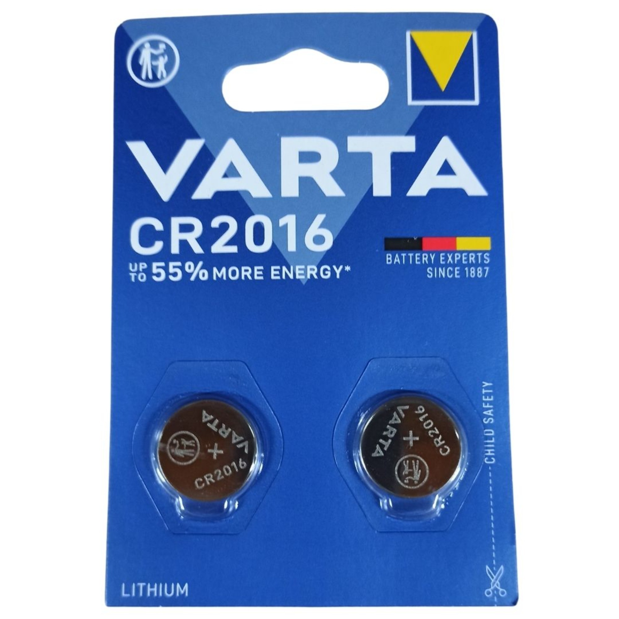 Varta Cr2016 Elekt.düğme Pil 6385 (pk 2 Li) 746392  - 10'lu Paket