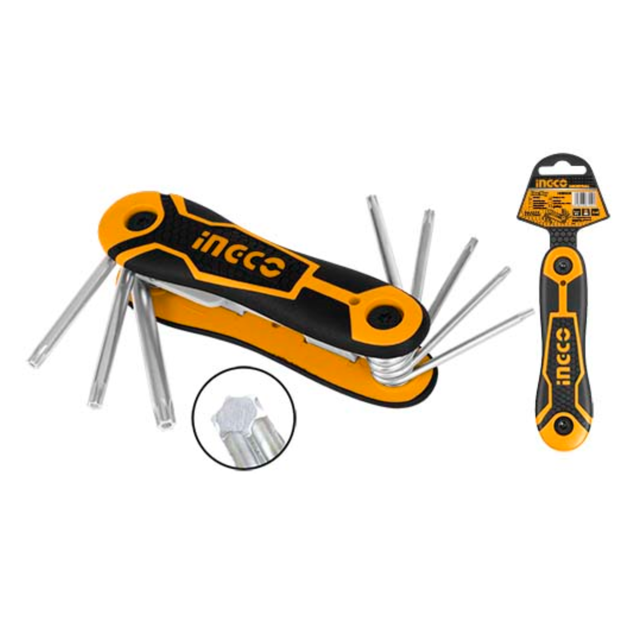 İngco Hhk14083 Çakı Tipi Torx Allen Seti 8 Li - 6'lı Paket