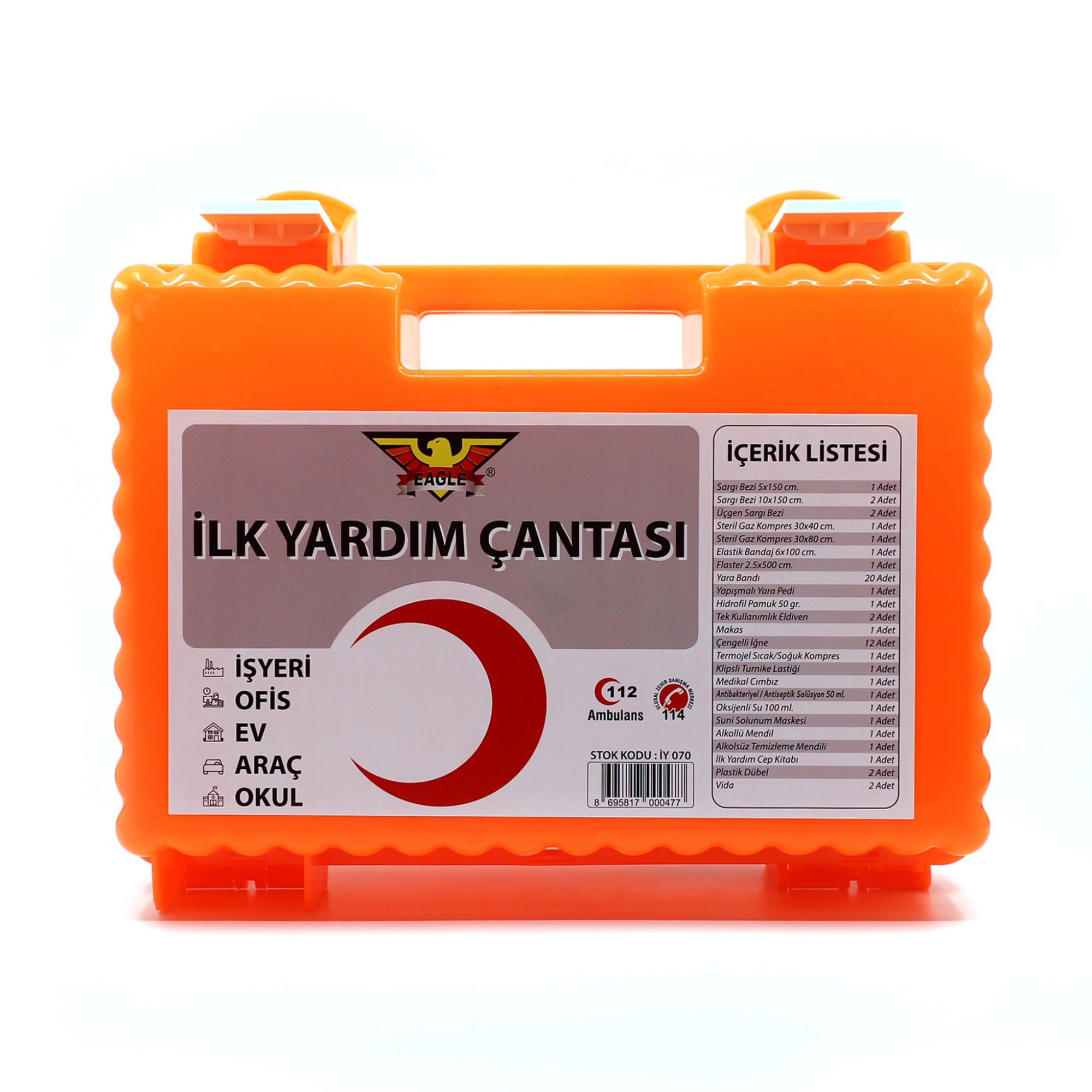 Eagle İş Yeri İlk Yardım Çantası Iy-070