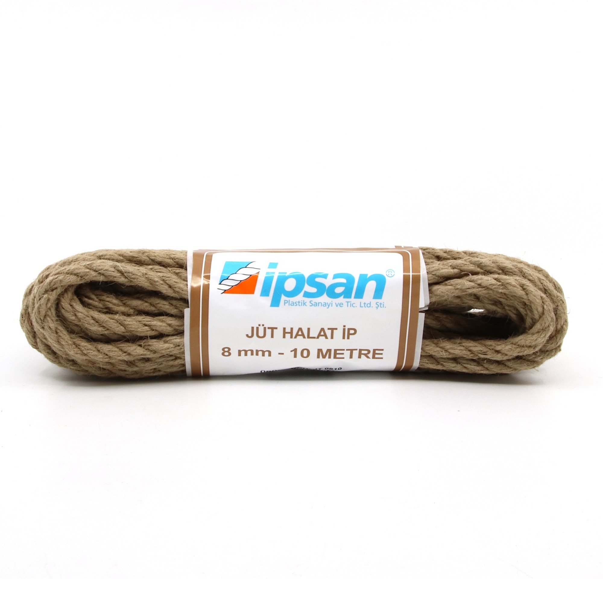 İpsan Kendir Halat(jüt) 8 Mm 10 Mt Jt0810 - 24'lü Paket